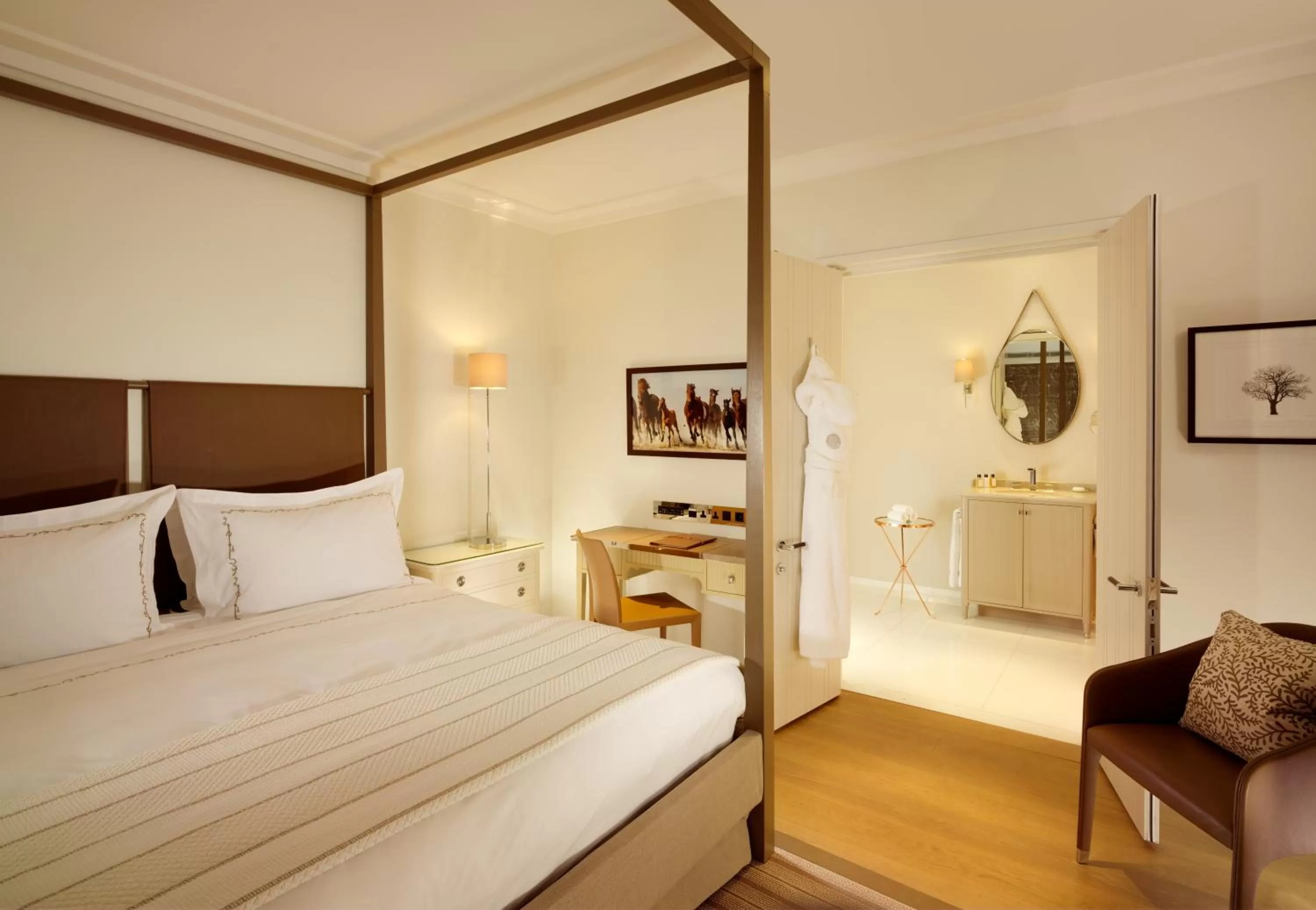 Bed in Coworth Park - Dorchester Collection