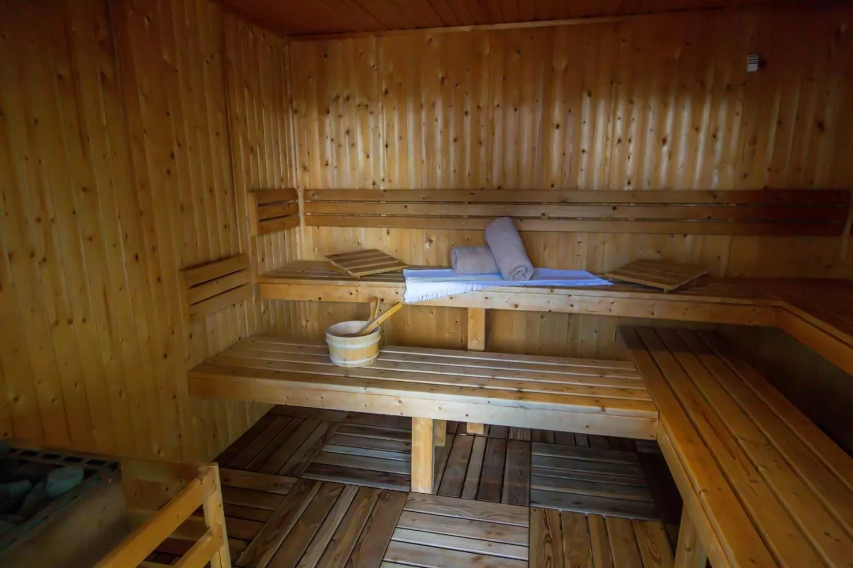 Sauna in Le Diana Hôtel & Spa