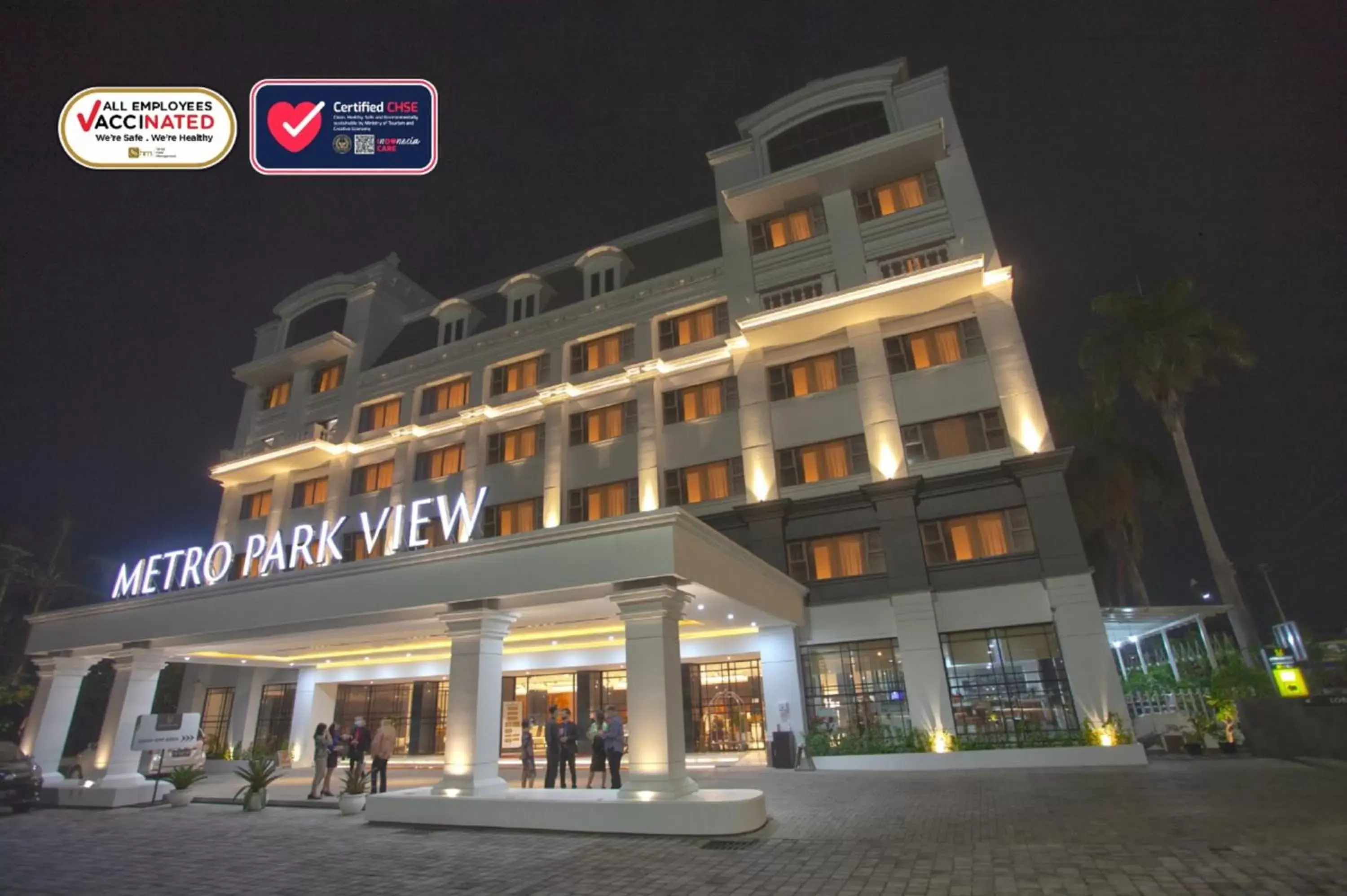 Facade/entrance, Property Building in Metro Park View Hotel Kota Lama Semarang