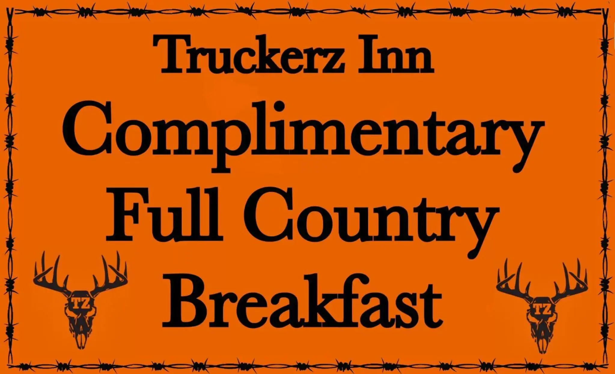 Breakfast in Truckerz Inn