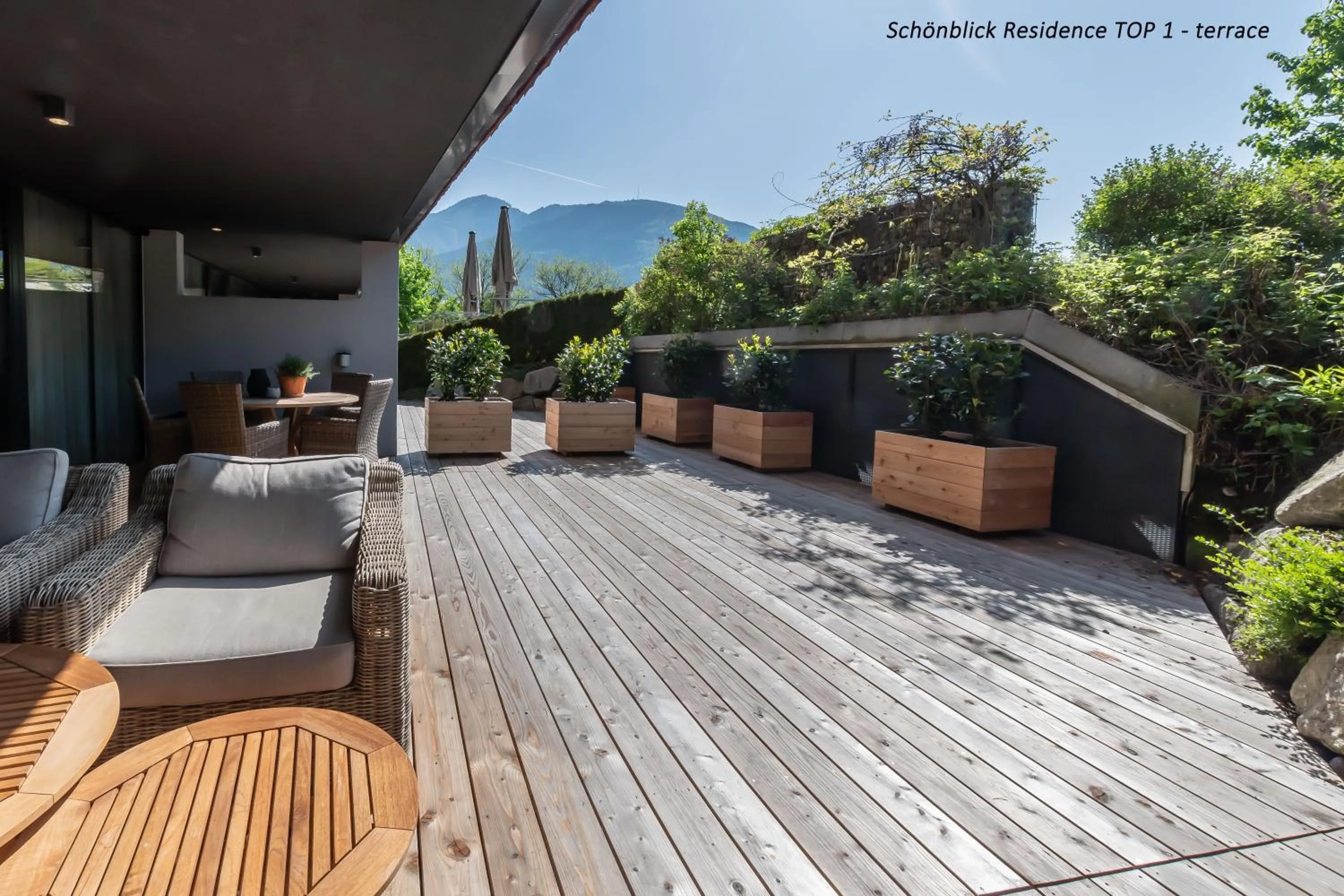 Balcony/Terrace in Schönblick Residence - Absolut Alpine Apartments