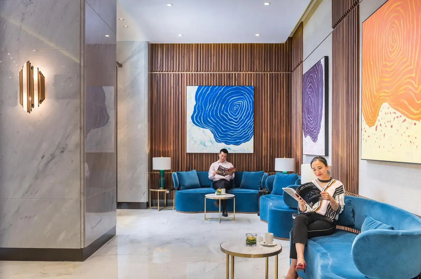 Property building in Novotel Suites Shanghai Hongqiao