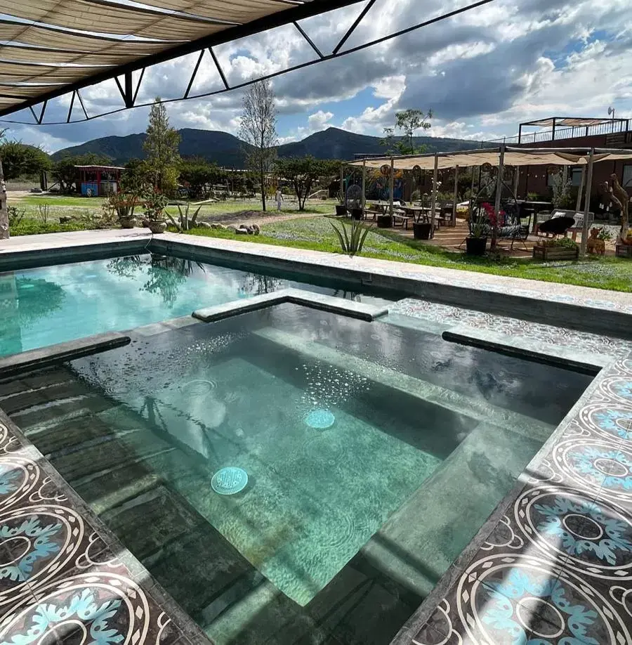 Swimming Pool in Casa Pavo Real en el Viñedo El Pavo Real del Campo