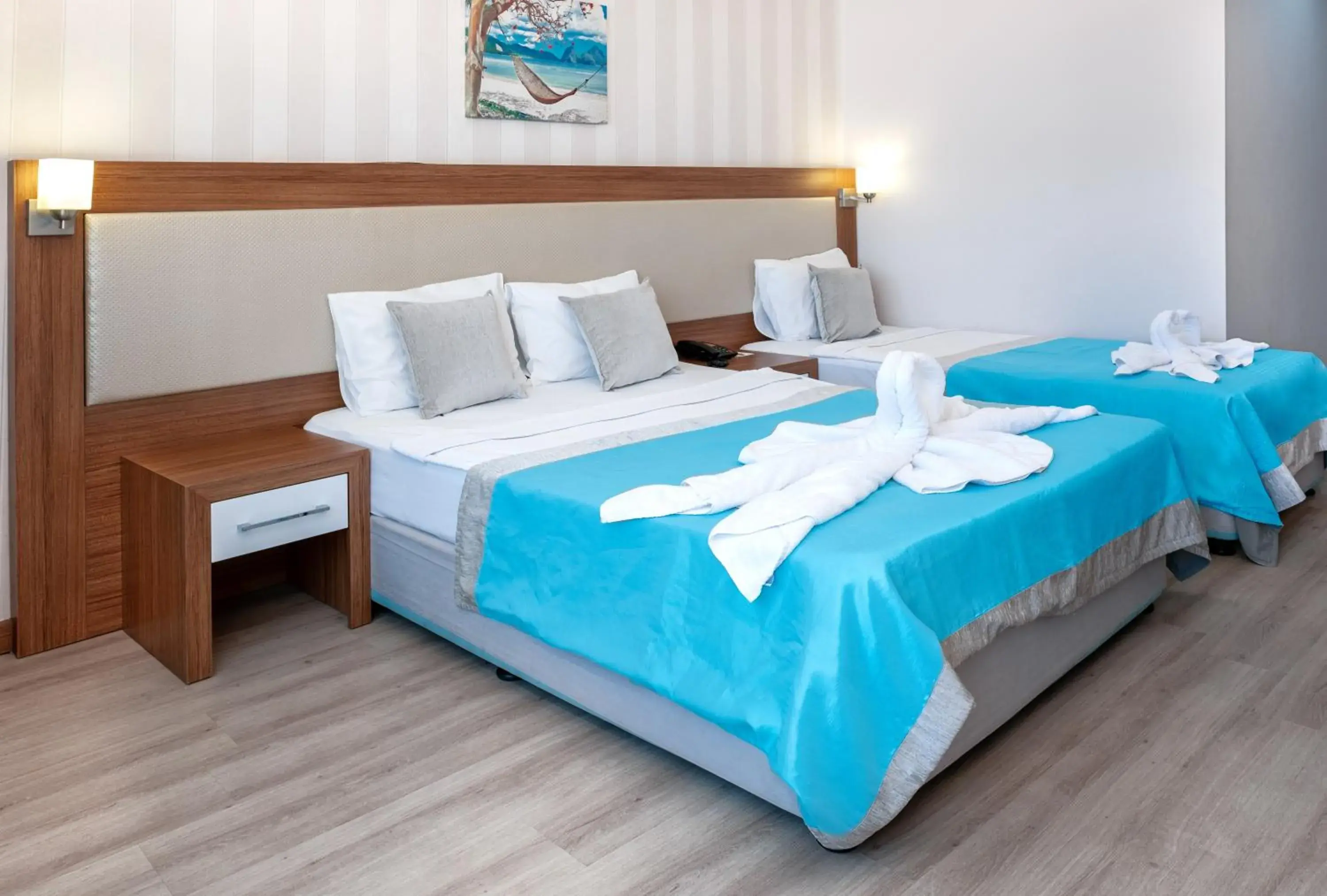 Bed in Mesut Hotel