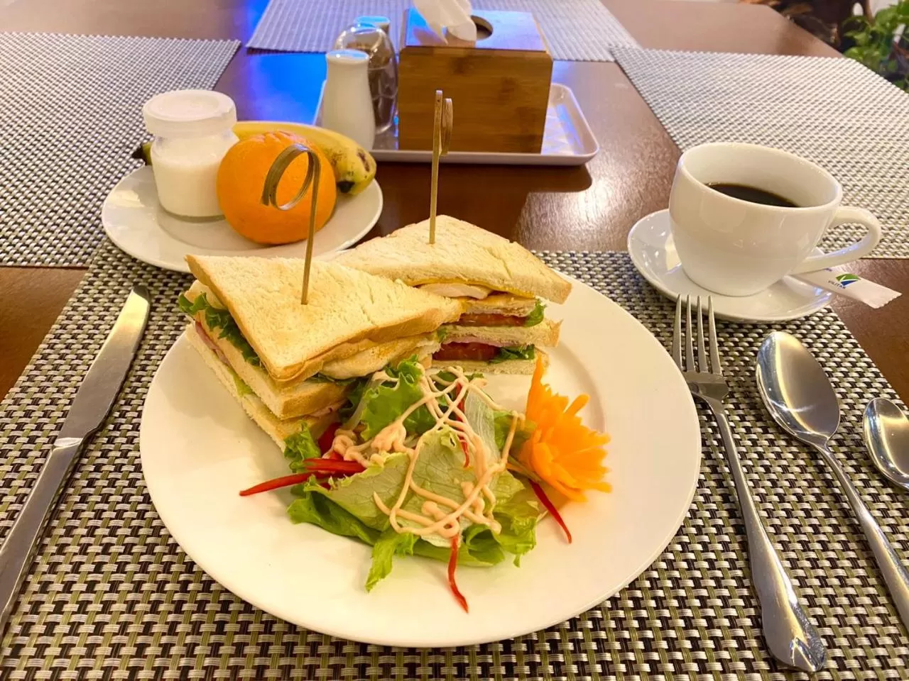 Breakfast in Marigold Hotel Hanoi