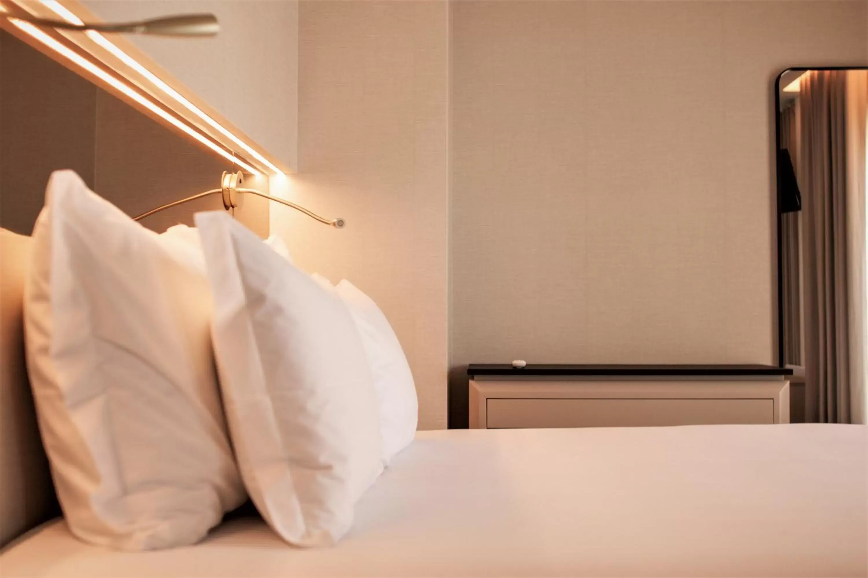 Bed in Hotel Cristal Setúbal Bed in Hotel Cristal Setúbal