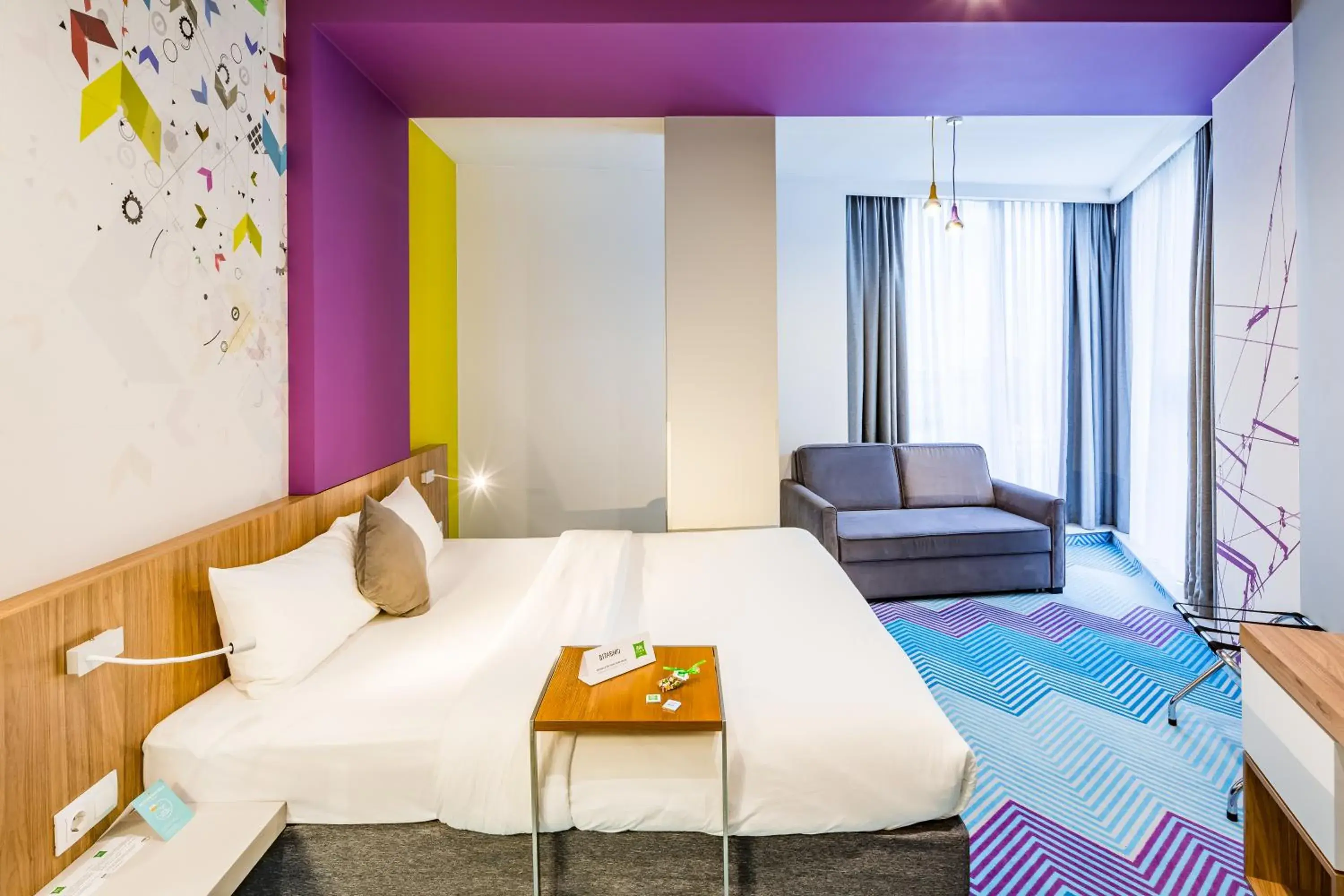 Bed in Ibis Styles Lviv Center