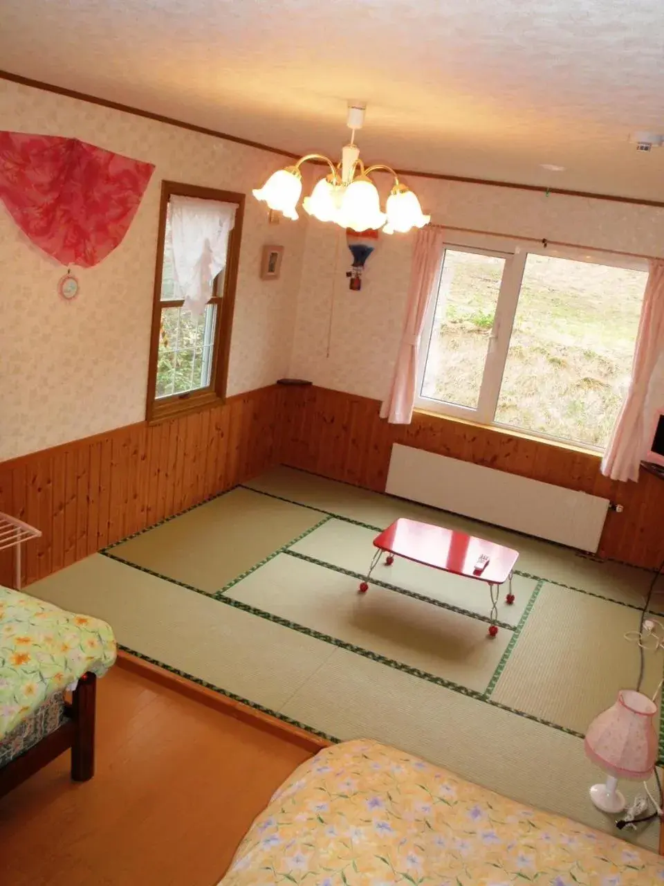 Decorative detail, Seating Area in Pension Hoshi Ni Negaiwo