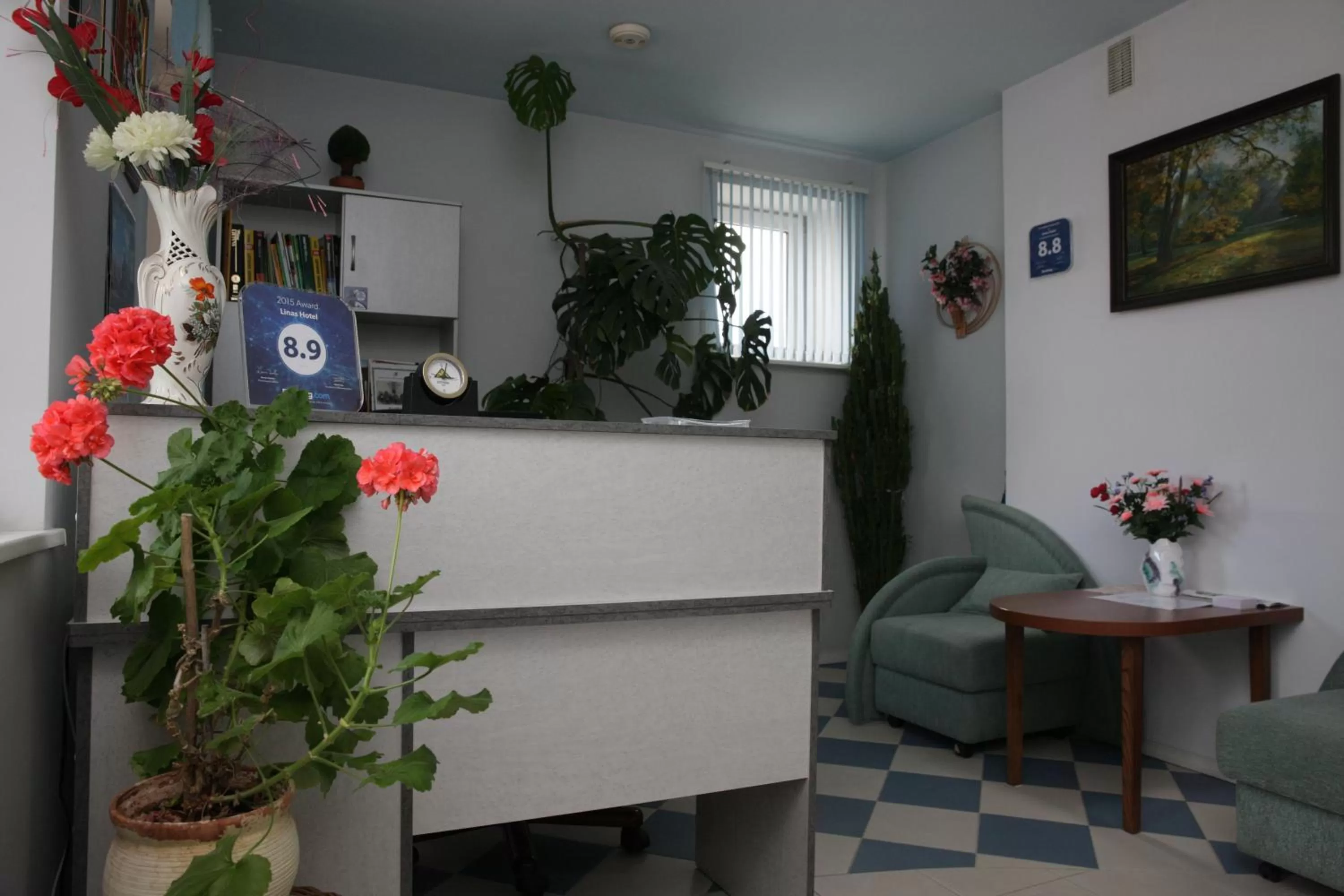 Property building, Lobby/Reception in Guest House Linas