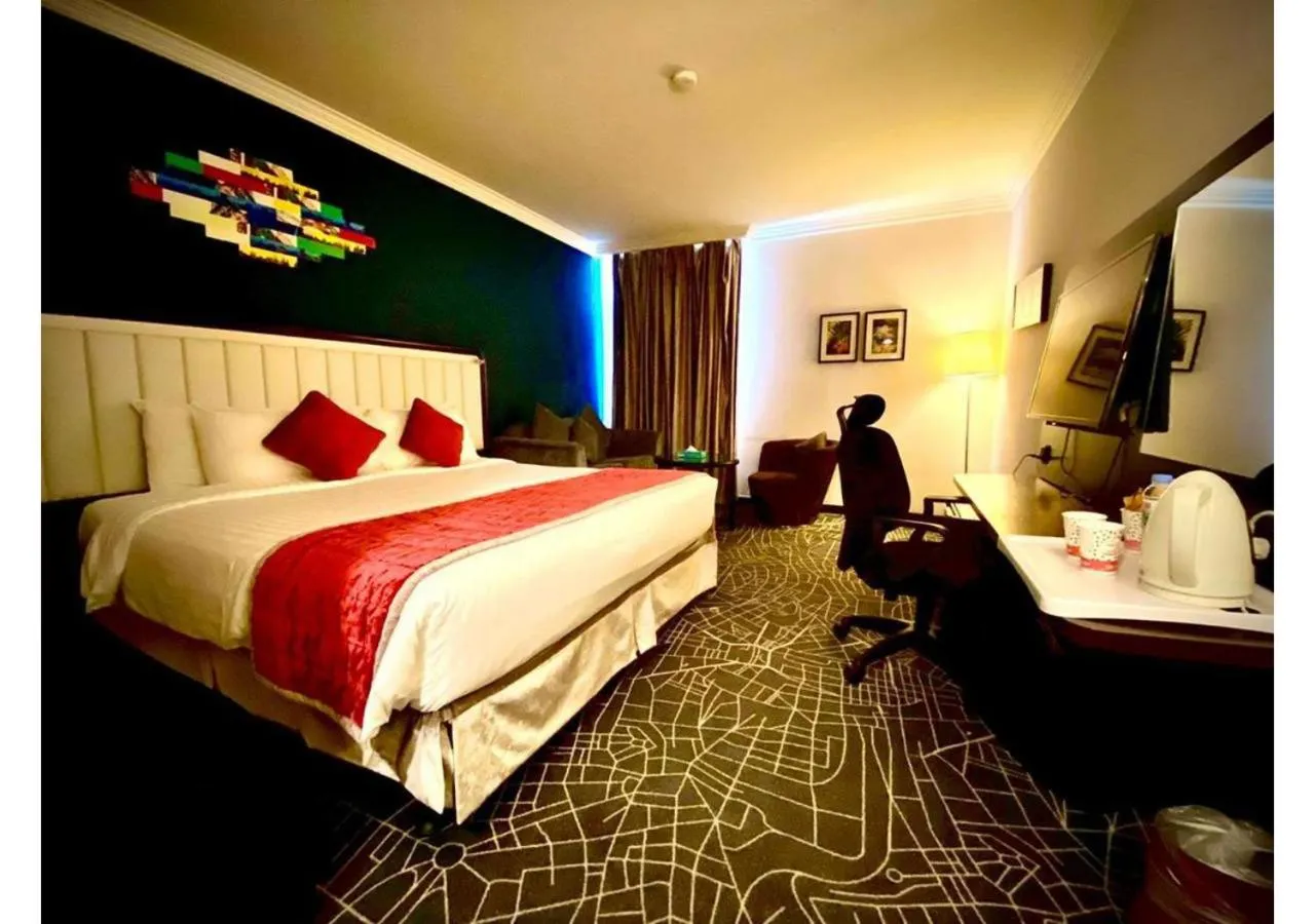 Bedroom, Bed in Mena Hotel Nasiriah Riyadh