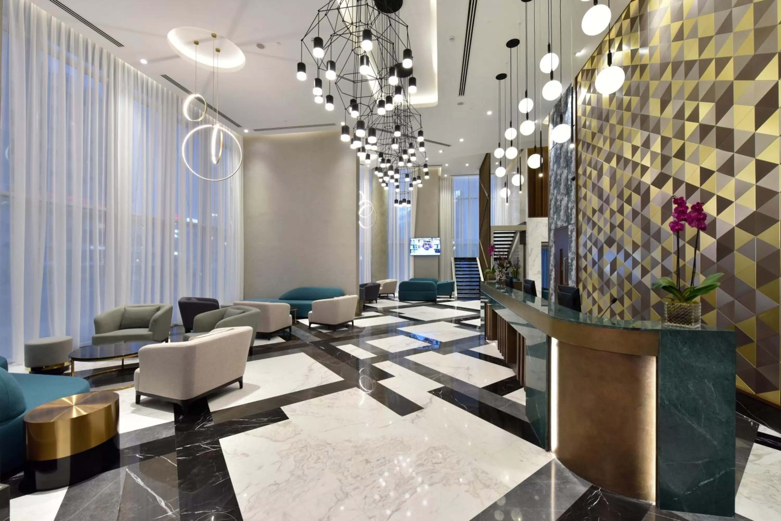 Lobby or reception in Swiss-Belsuites Admiral Juffair