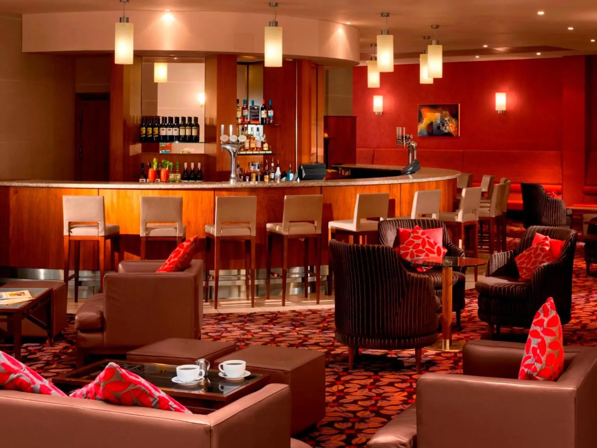 Lounge or bar, Restaurant/Places to Eat in Radisson Blu Hotel, Durham