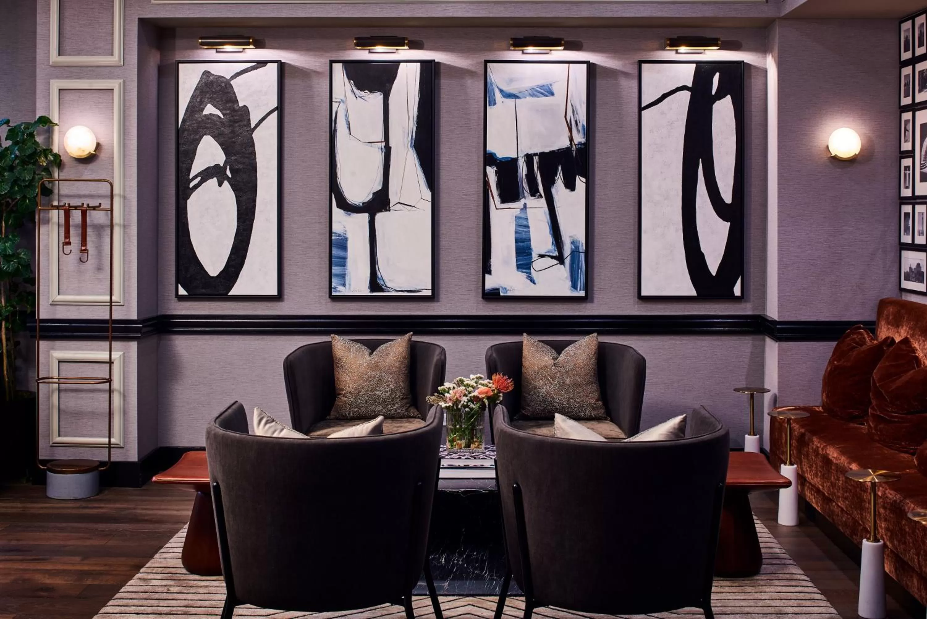 Lobby or reception in Claridge House Chicago, Tapestry Collection by Hilton