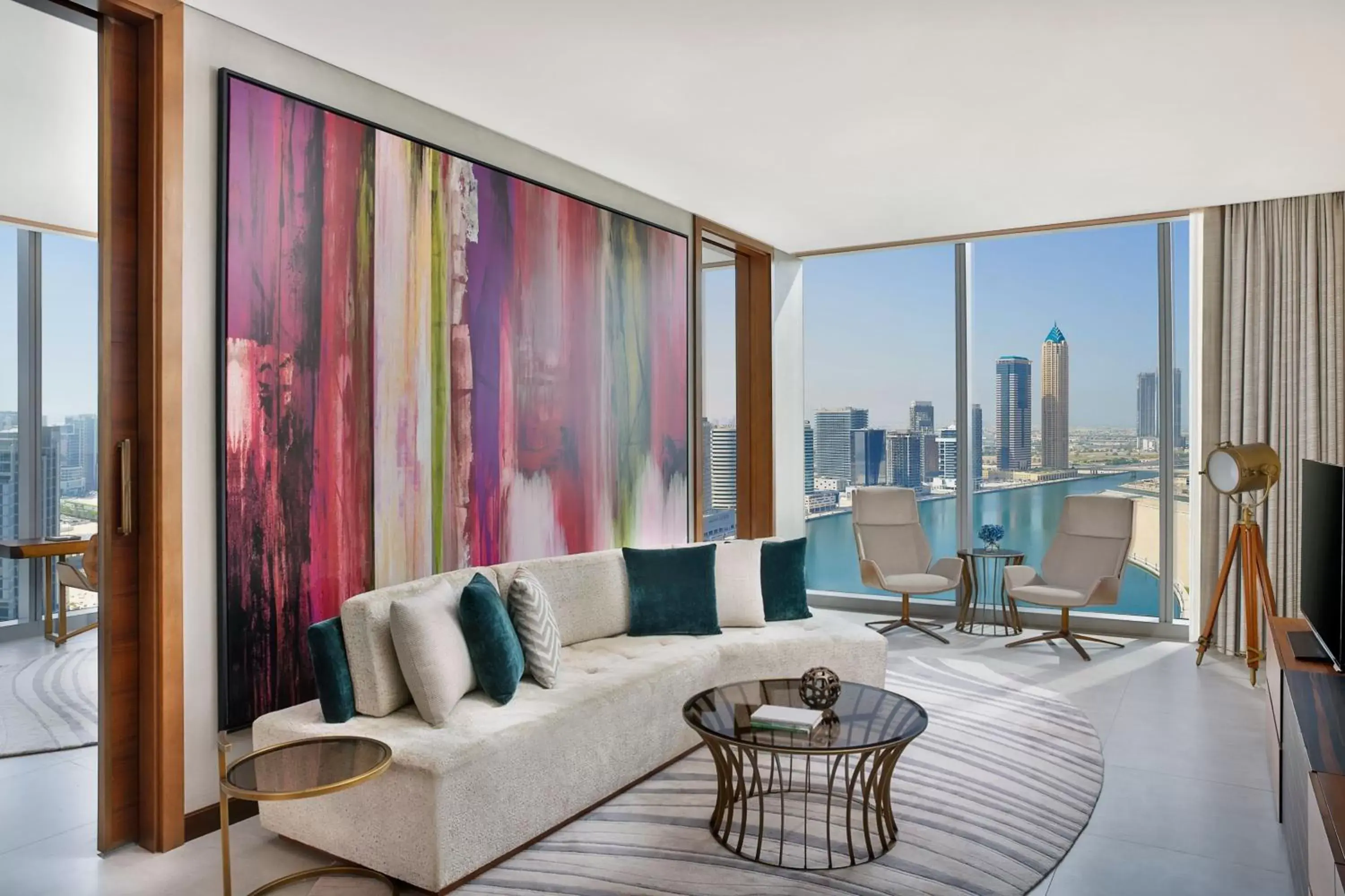 Living room in The St Regis Downtown Dubai