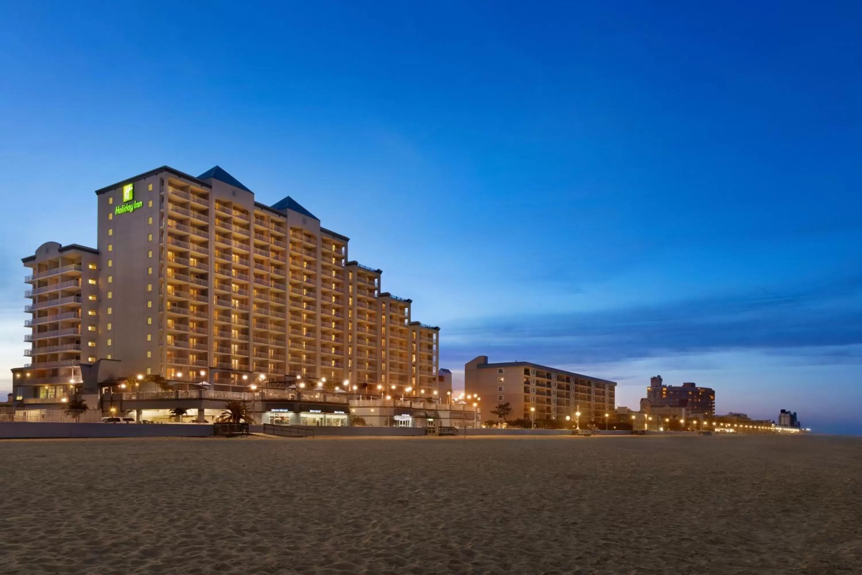 Beach, Property Building in Holiday Inn & Suites Ocean City, an IHG Hotel