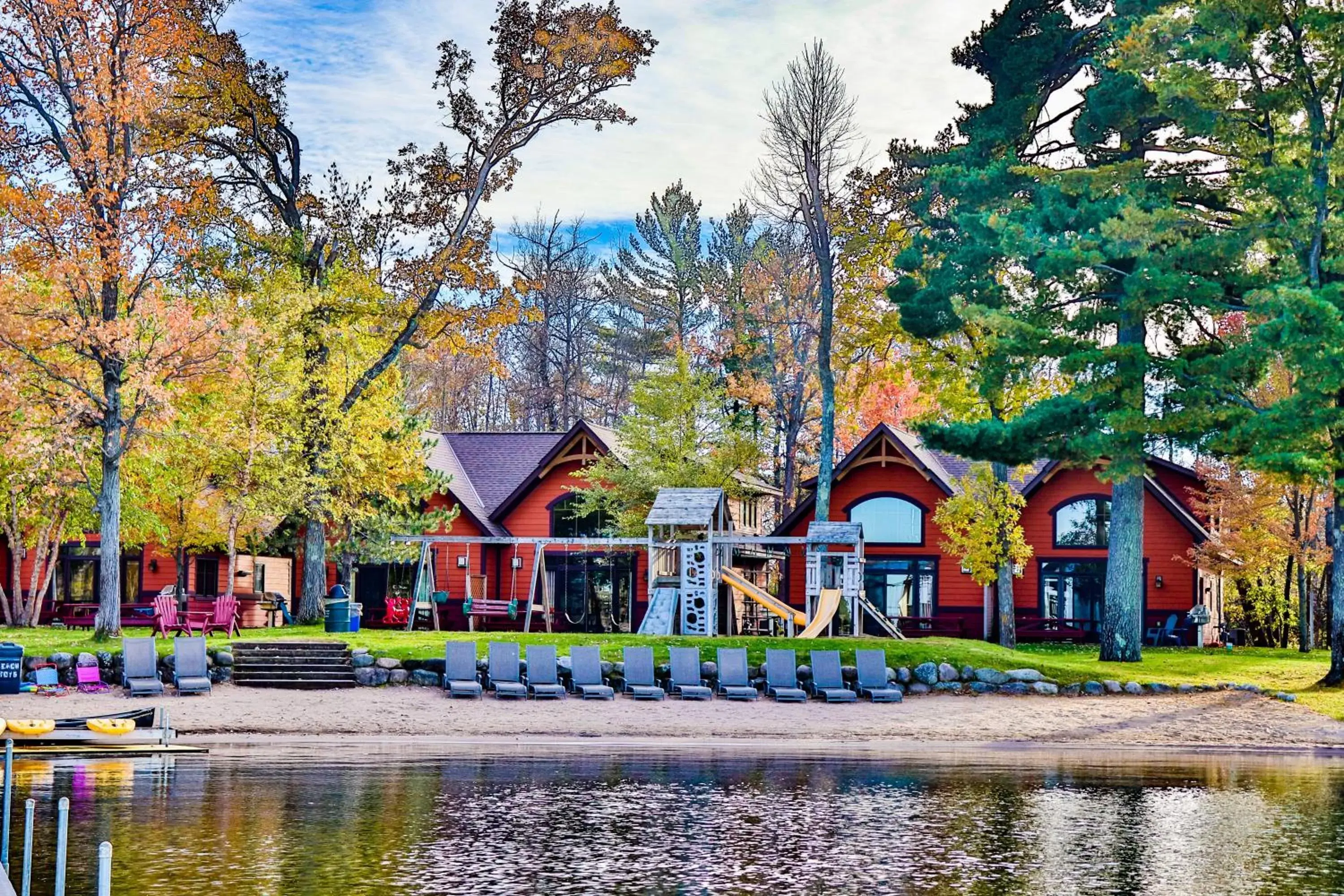 Lake view, Property Building in Good Ol Days Resort