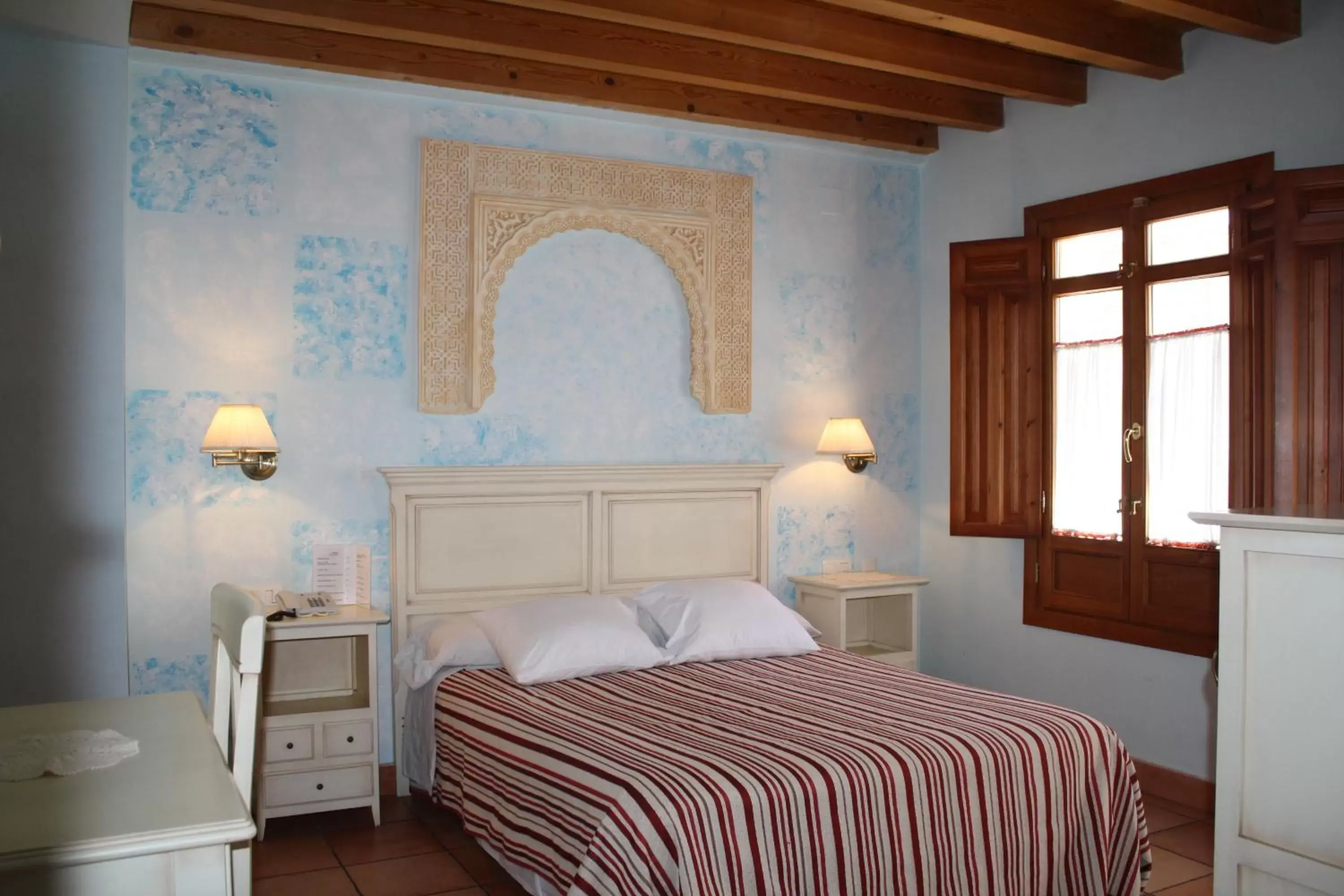 Bedroom, Bed in Abadía Hotel