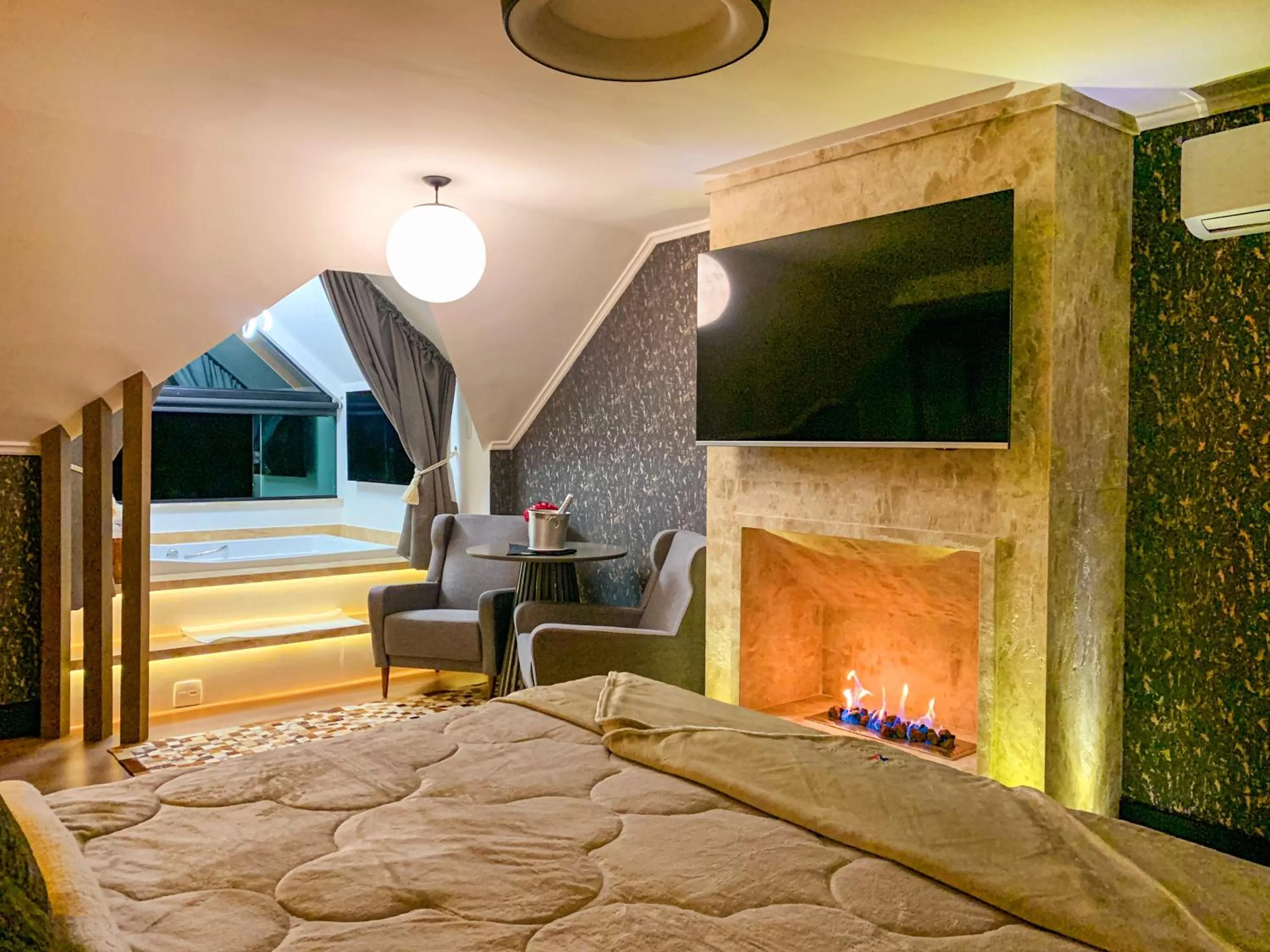 Photo of the whole room, Bed in Caminho das Pedras Pousada de Charme