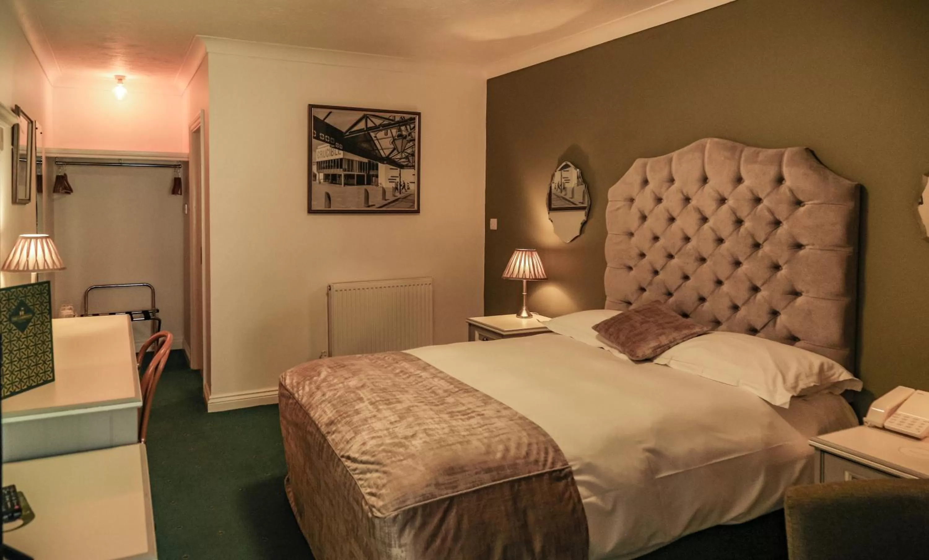 Bed in Garrison Hotel