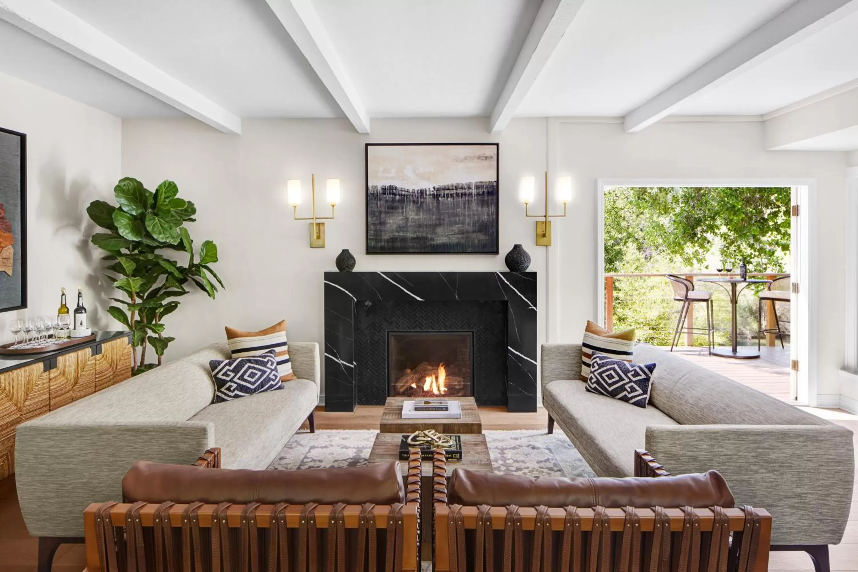 Seating Area in Milliken Creek Inn