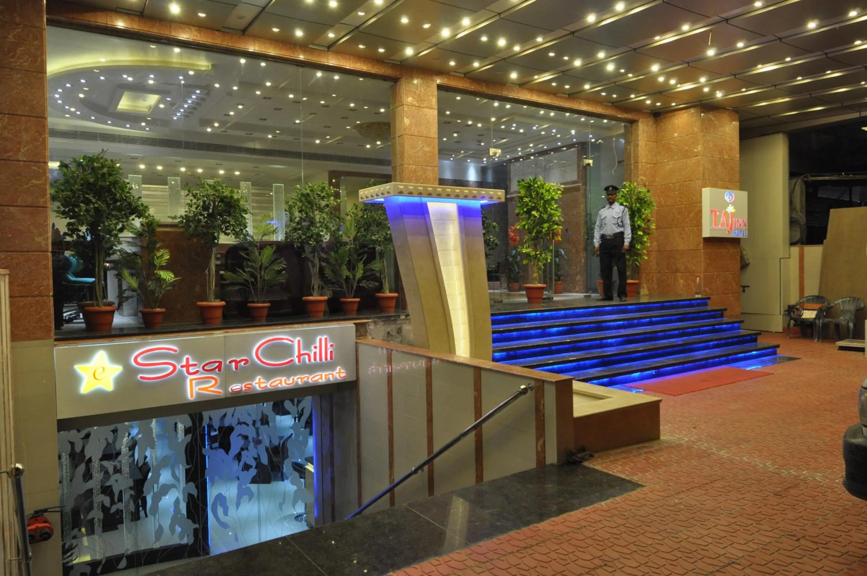 Facade/entrance in Taj Inn Hotel