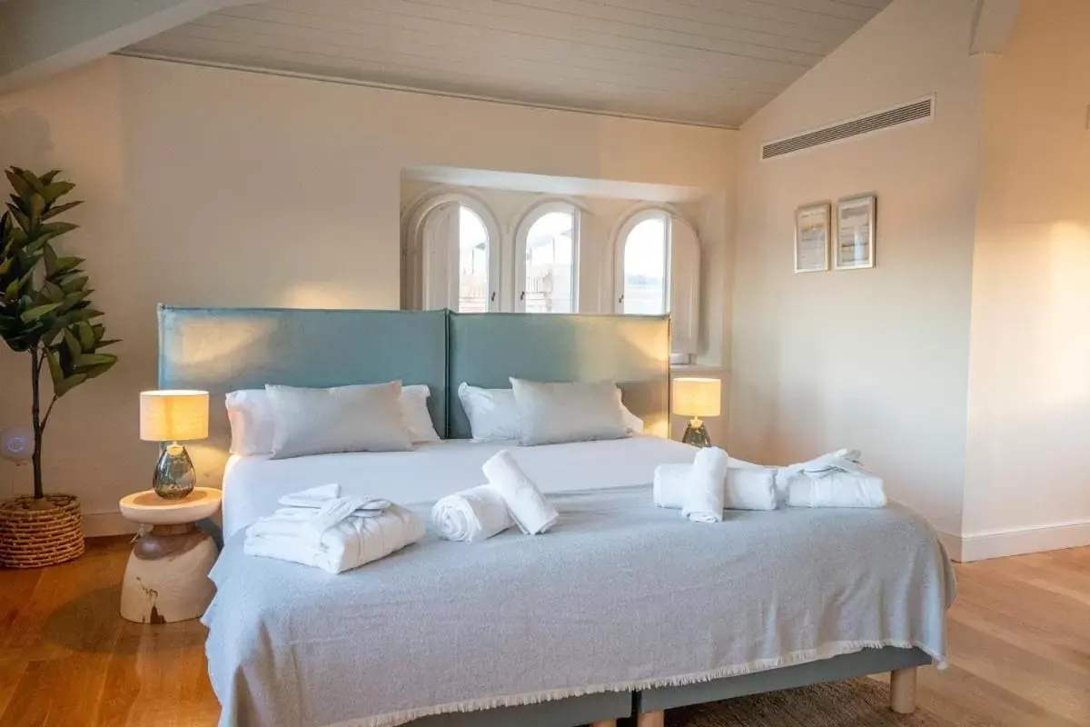 Bed in Hotel Font de la Canya