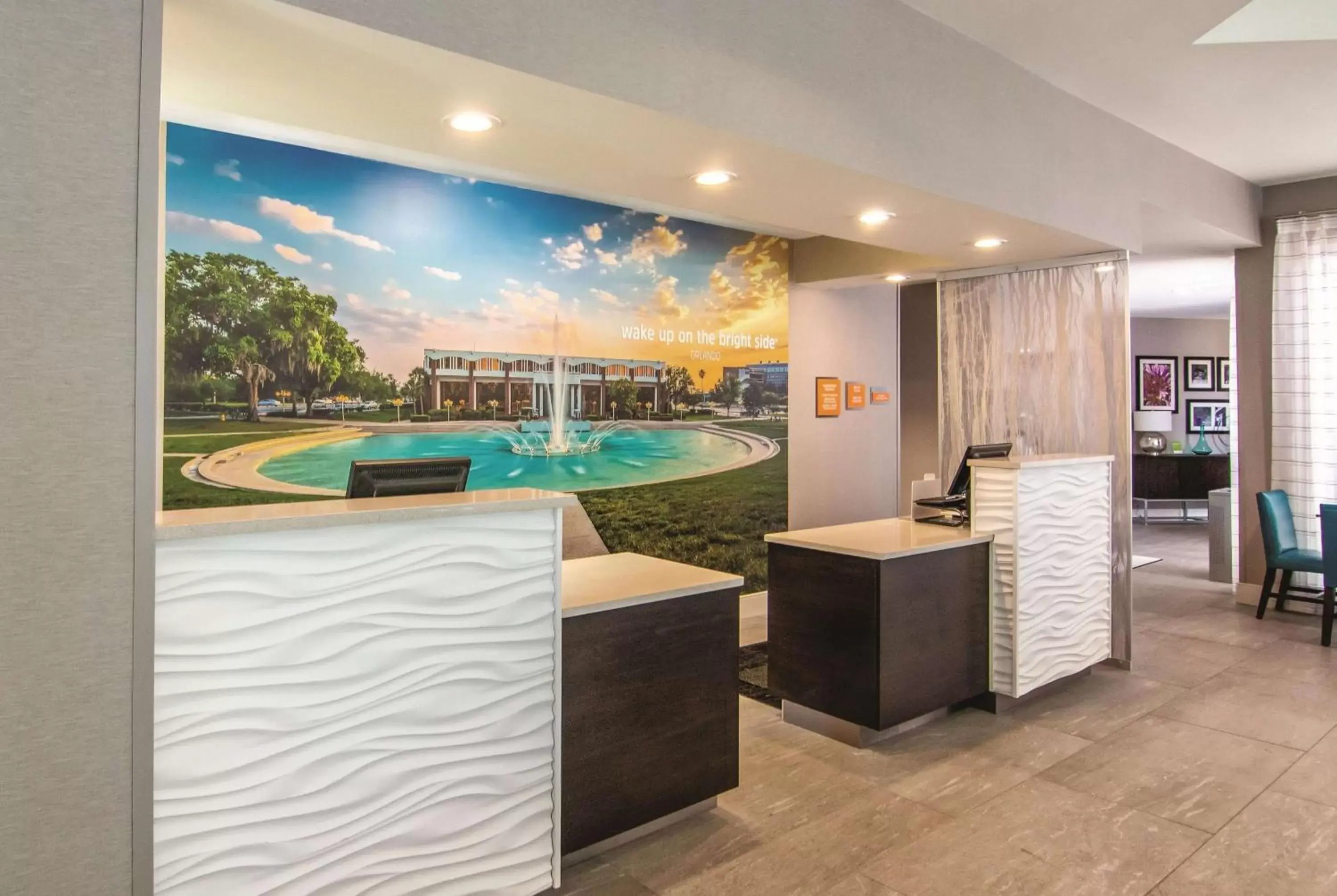 Lobby or reception, Swimming Pool in La Quinta by Wyndham Orlando UCF