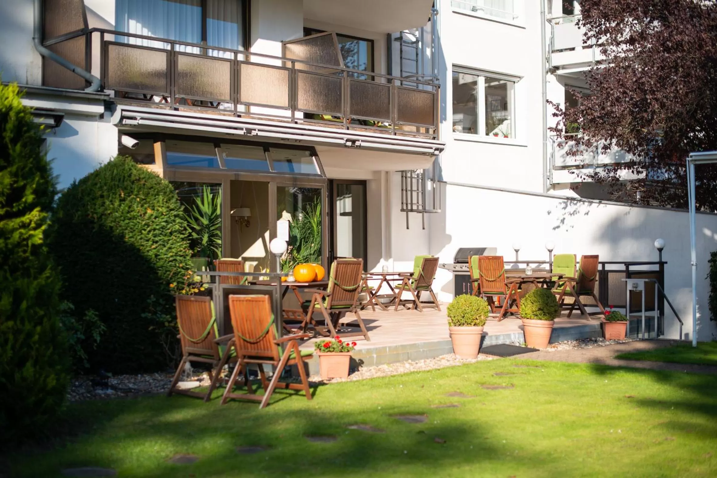 Garden in Hotel Haus am Zoo