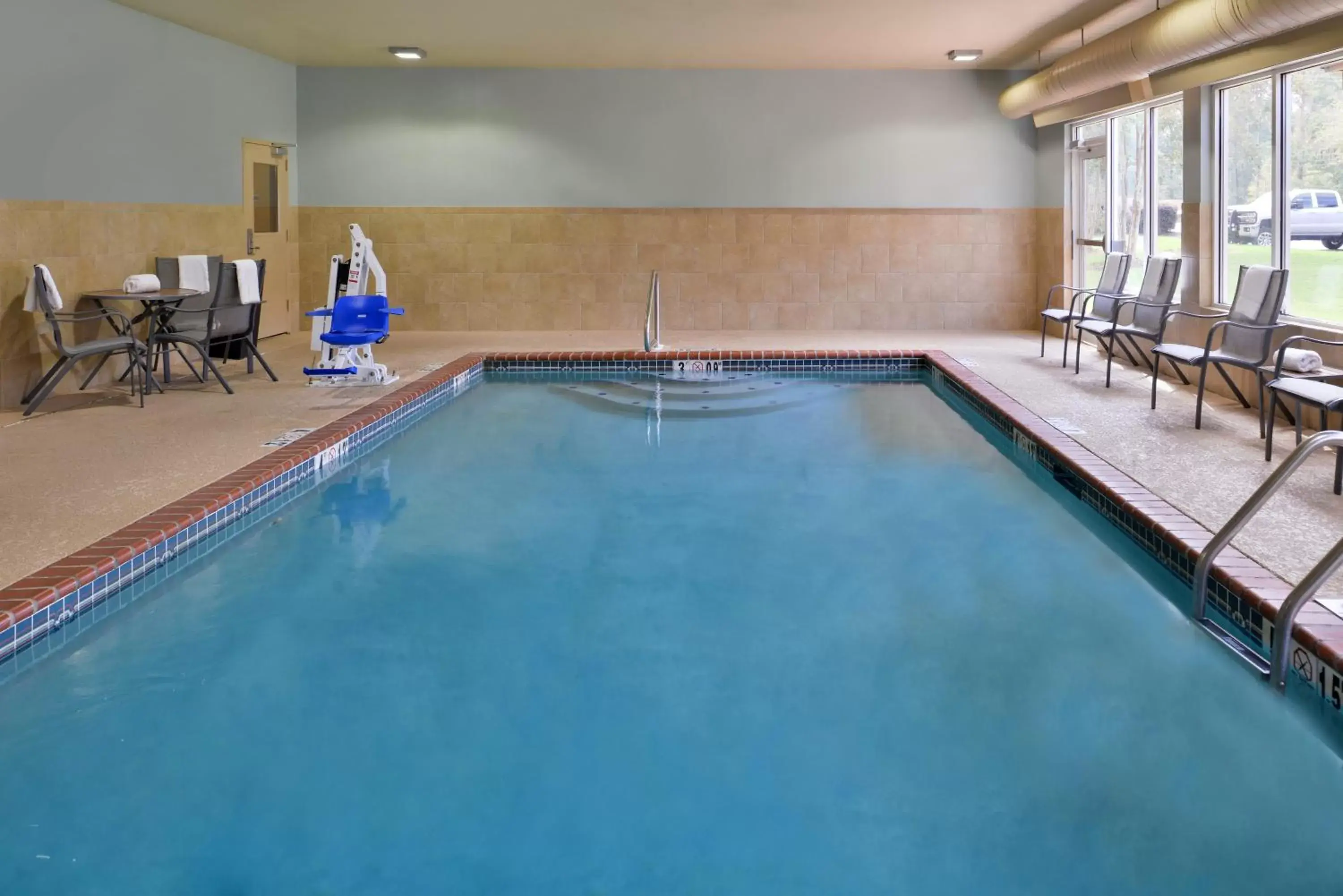 Swimming Pool in Holiday Inn Express Montgomery East I-85, an IHG Hotel