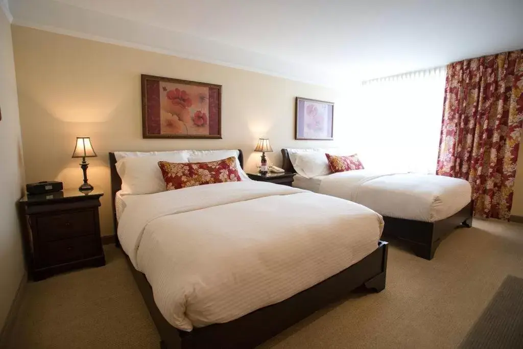 Bed in Hotel Vallea Bromont
