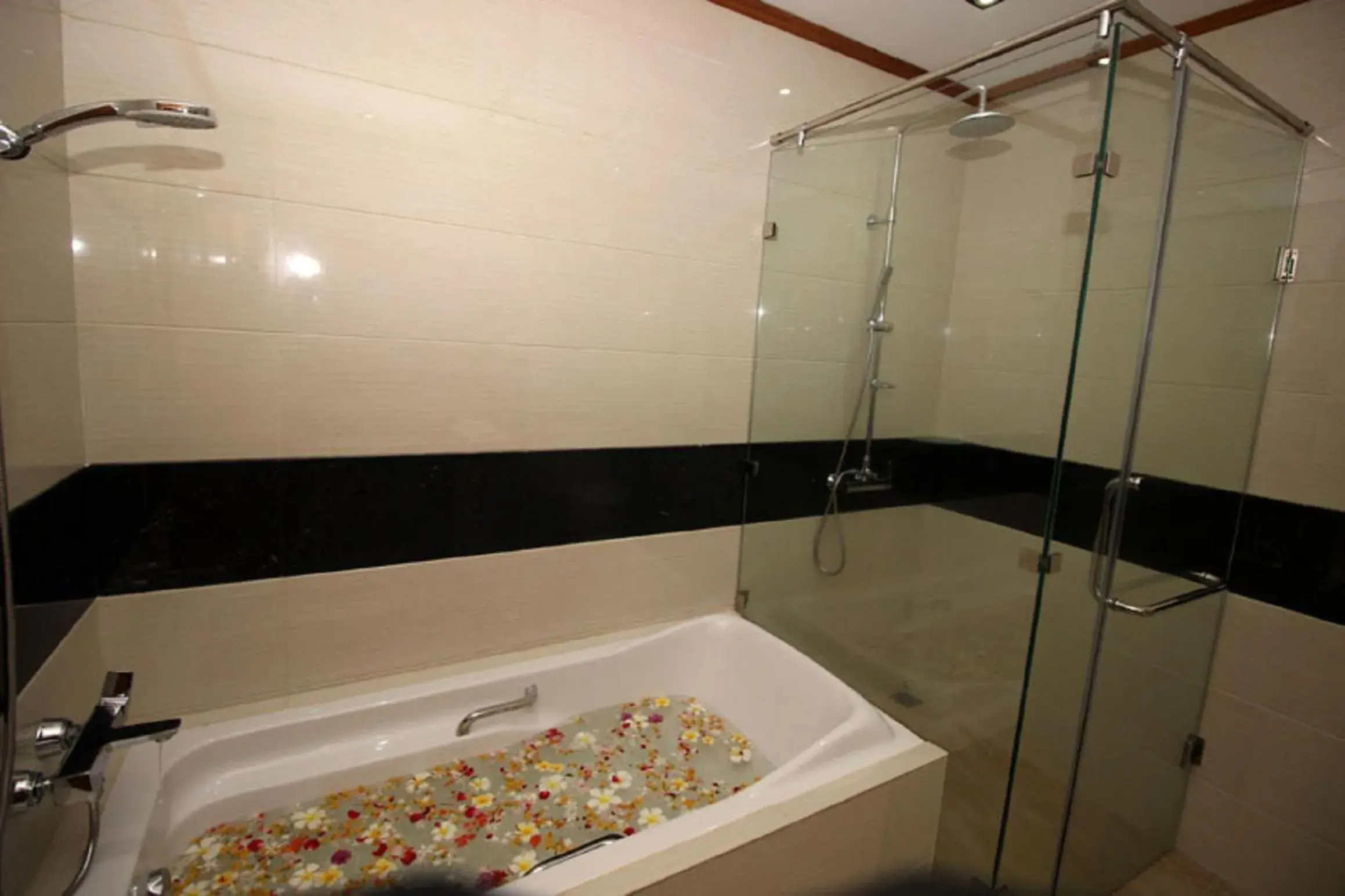 Bathroom in Myanmar Life Hotel