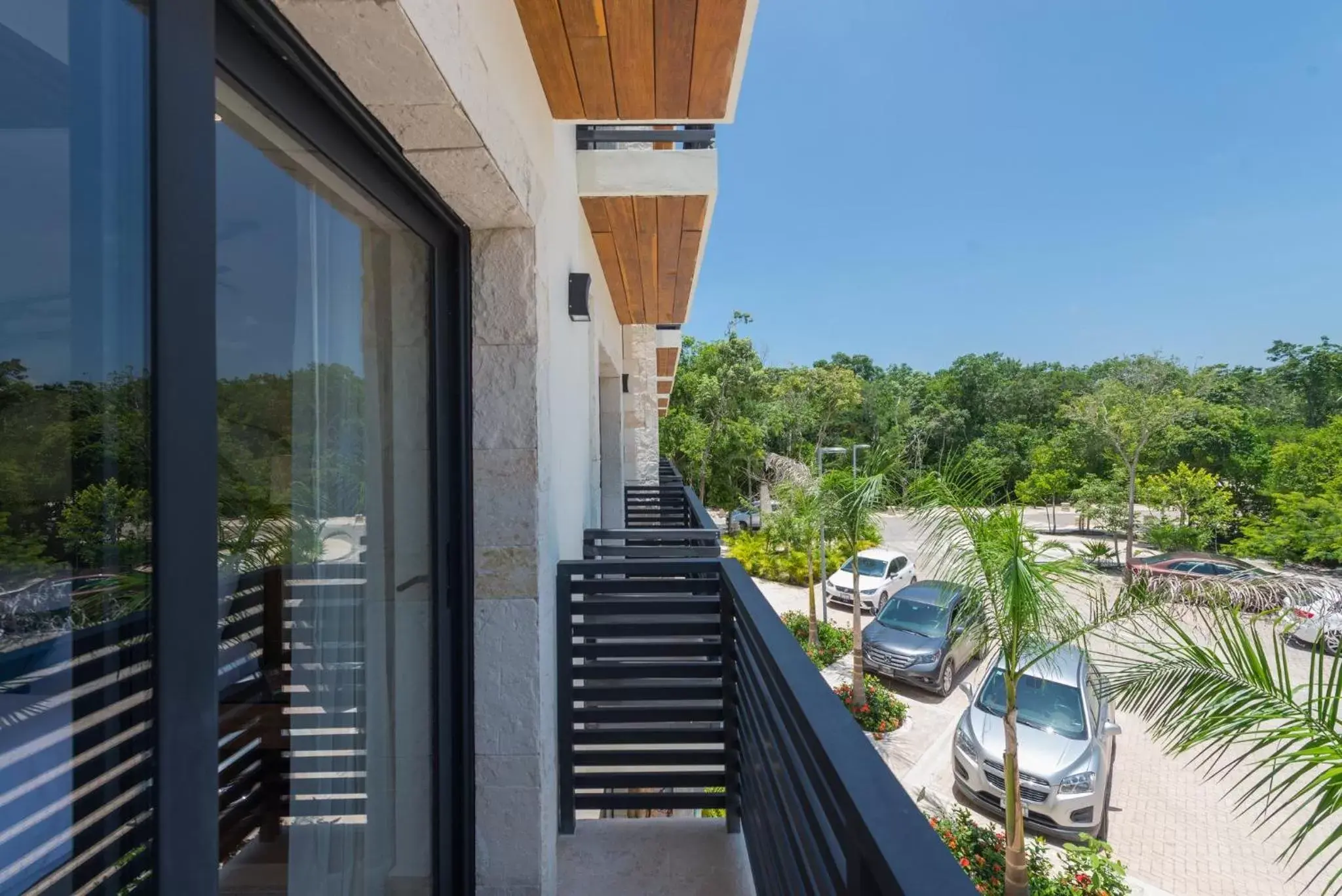 Bedroom, Balcony/Terrace in Naay Tulum Curamoria Collection