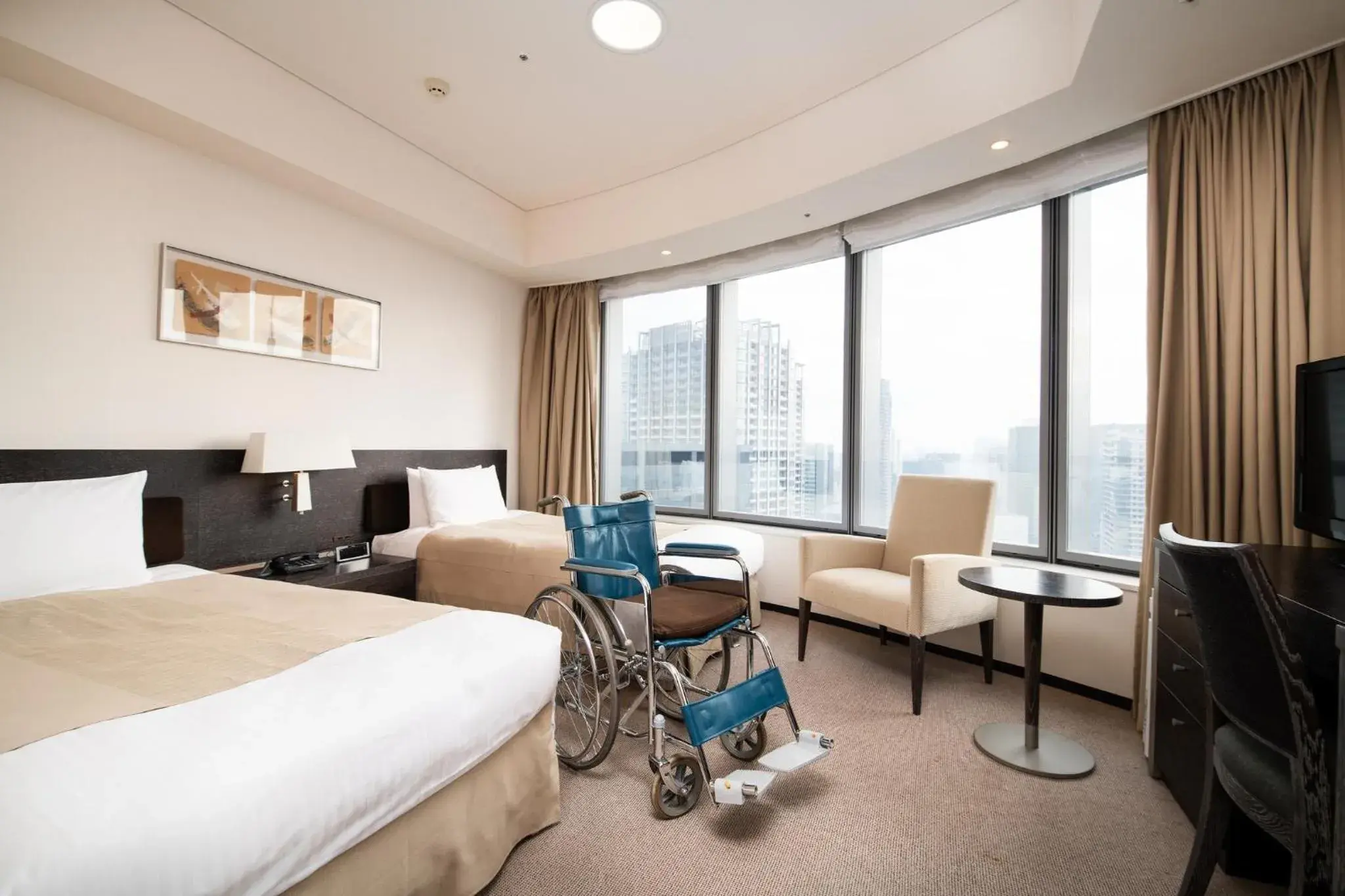 Facility for disabled guests in Park Hotel Tokyo