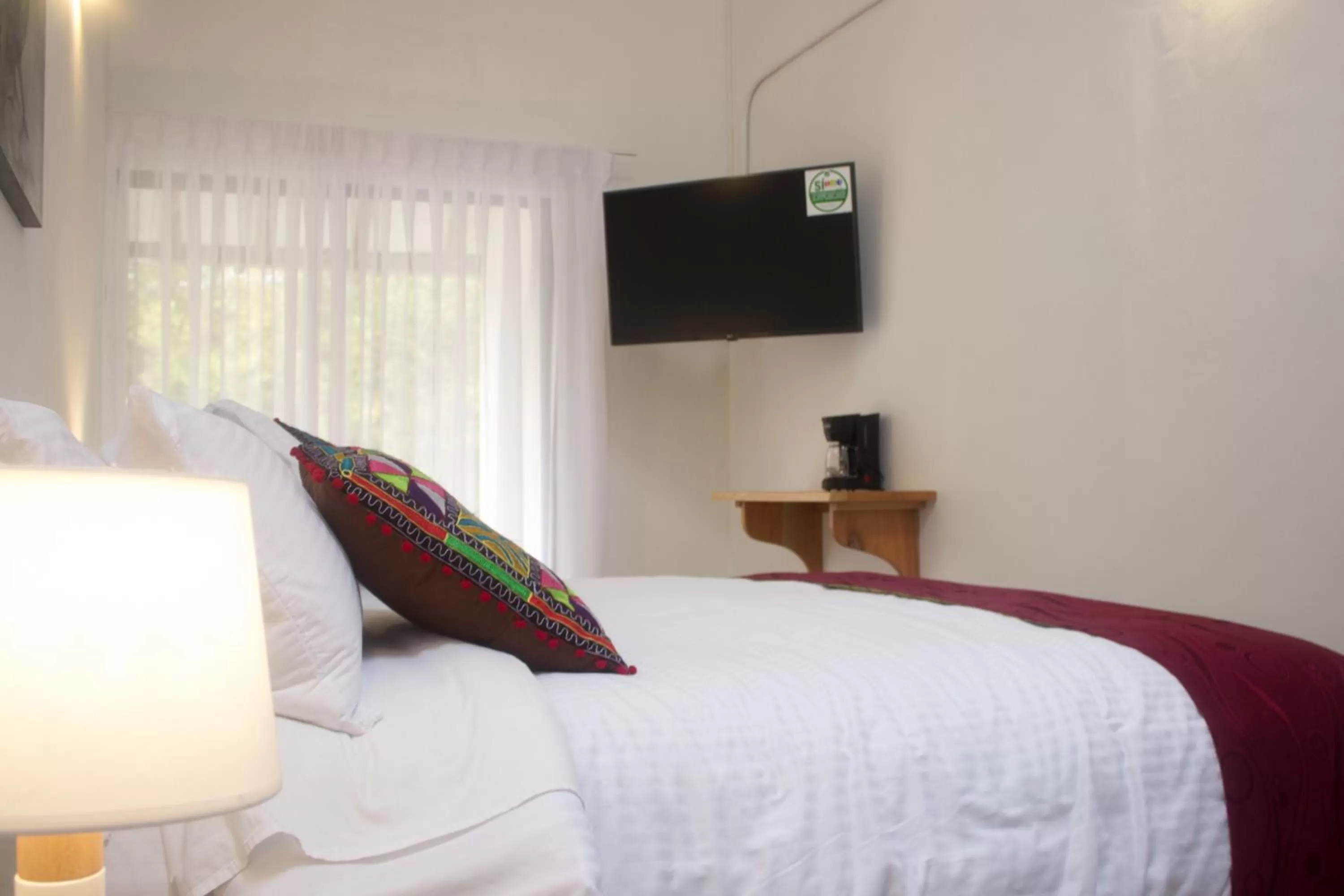 TV and multimedia, Bed in Cotinga Hotel Spa