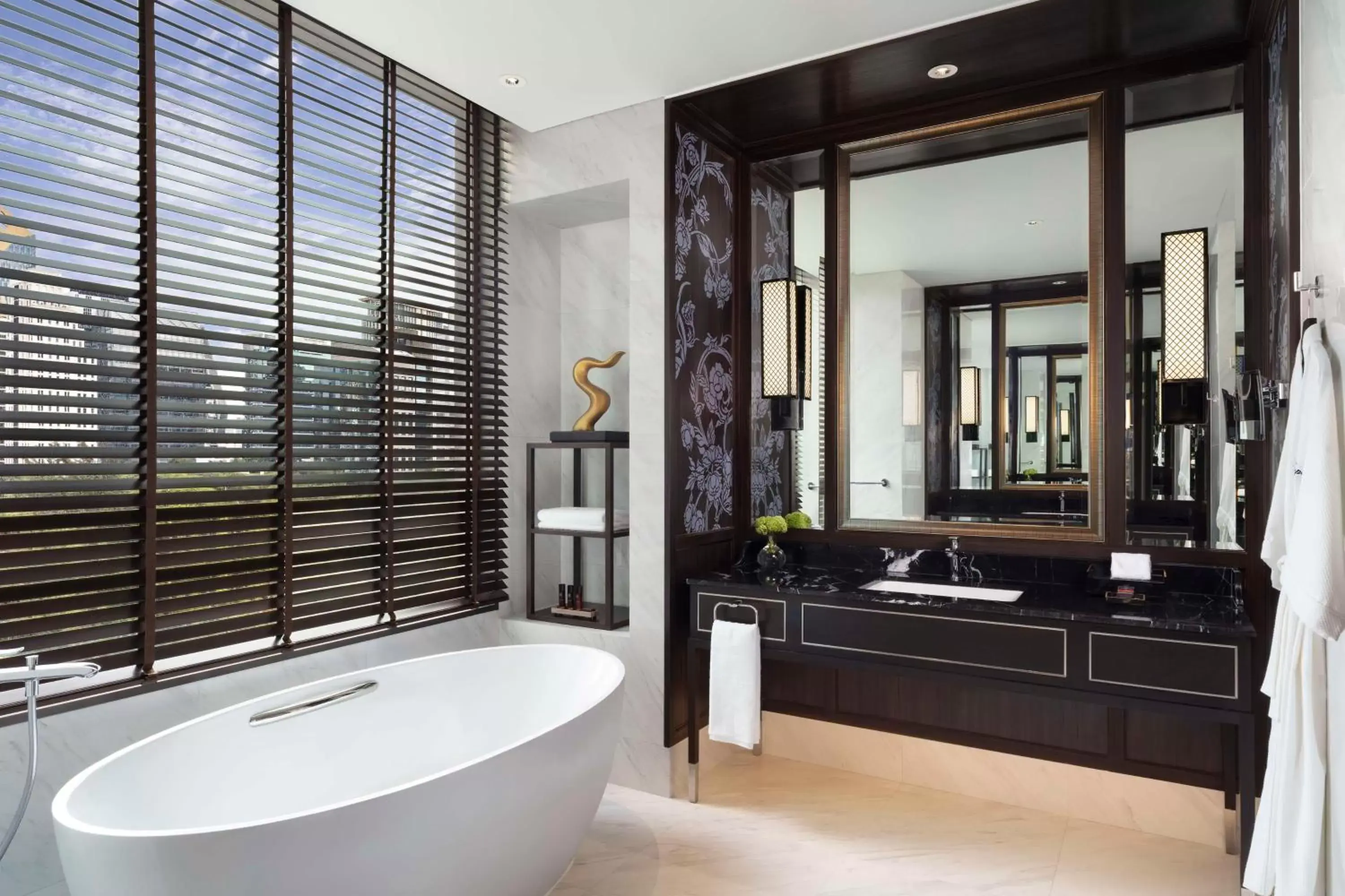 Bathroom in Sindhorn Kempinski Hotel Bangkok - SHA Extra Plus Certified