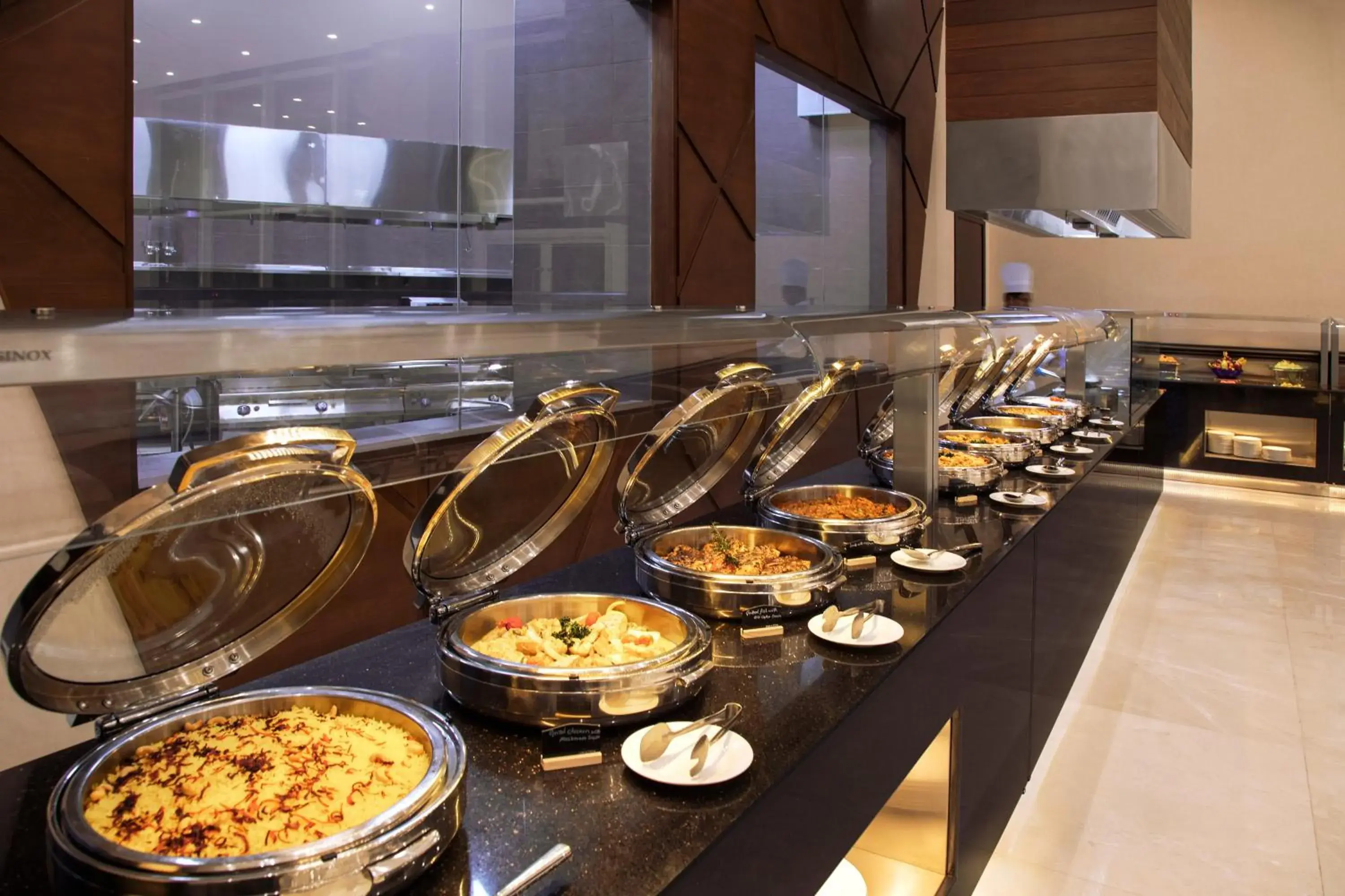 Food and drinks in Cristal Amaken Hotel Riyadh