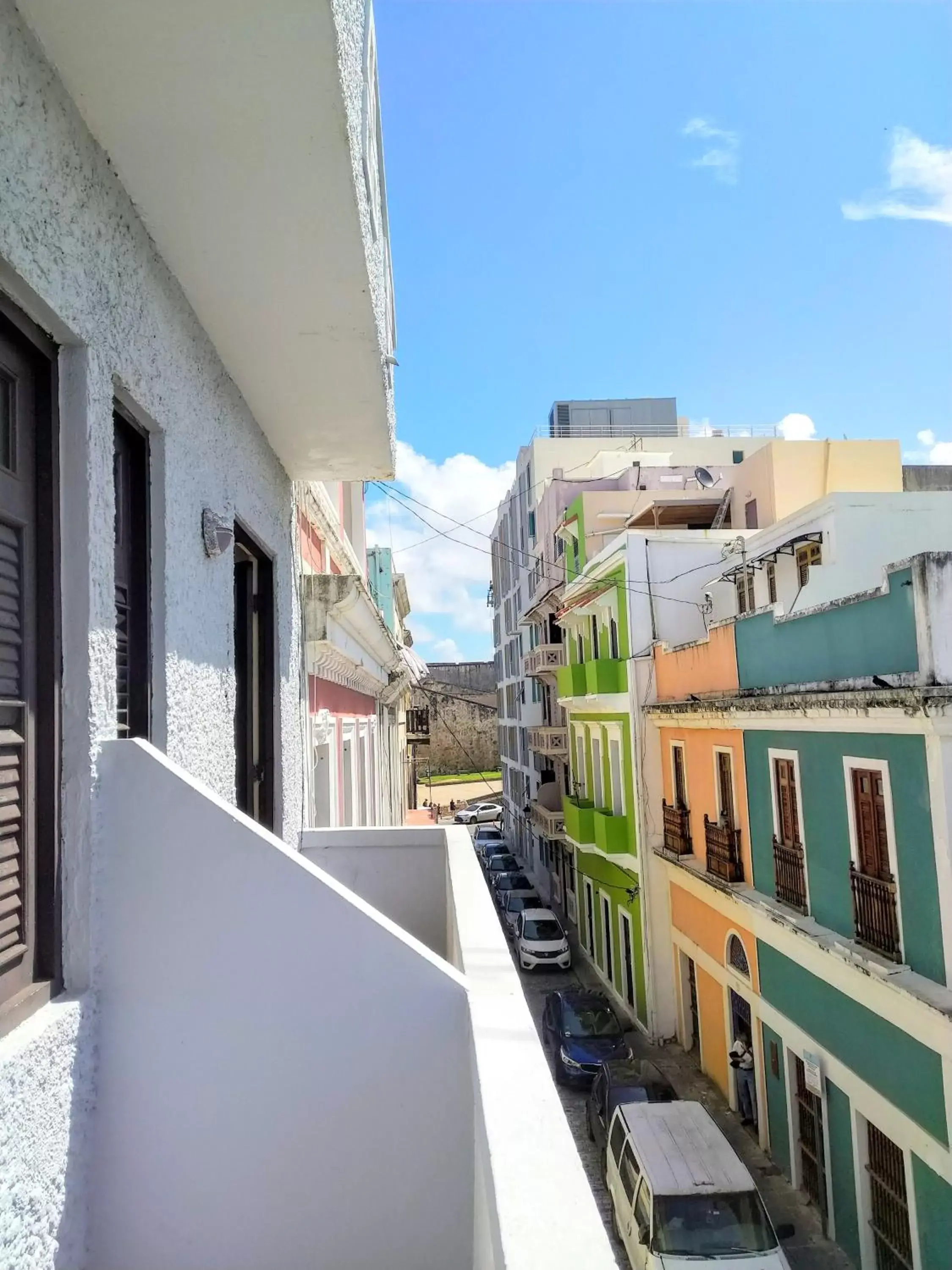 Balcony/Terrace in La Capitana Old San Juan