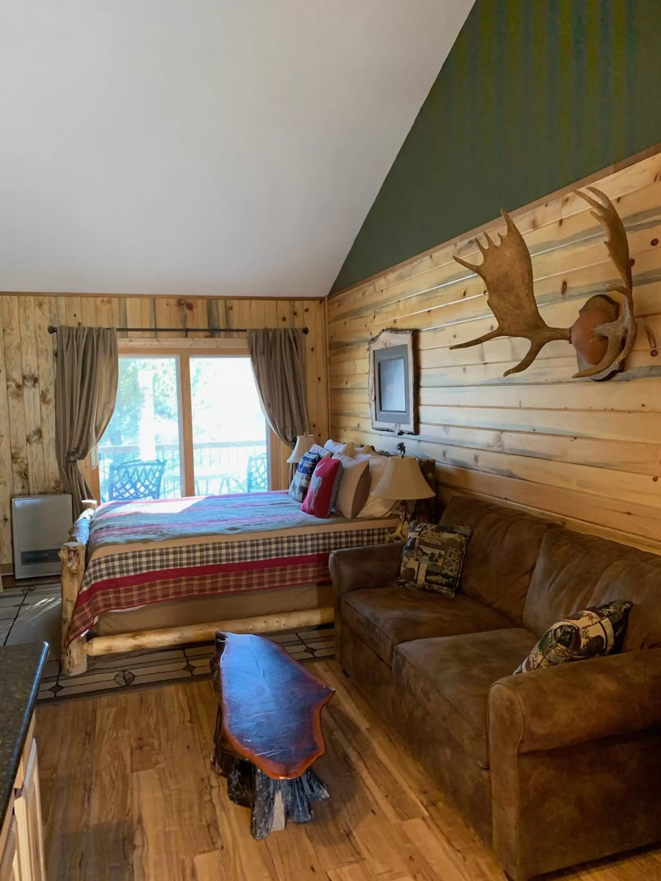 Seating Area in The North Face Lodge