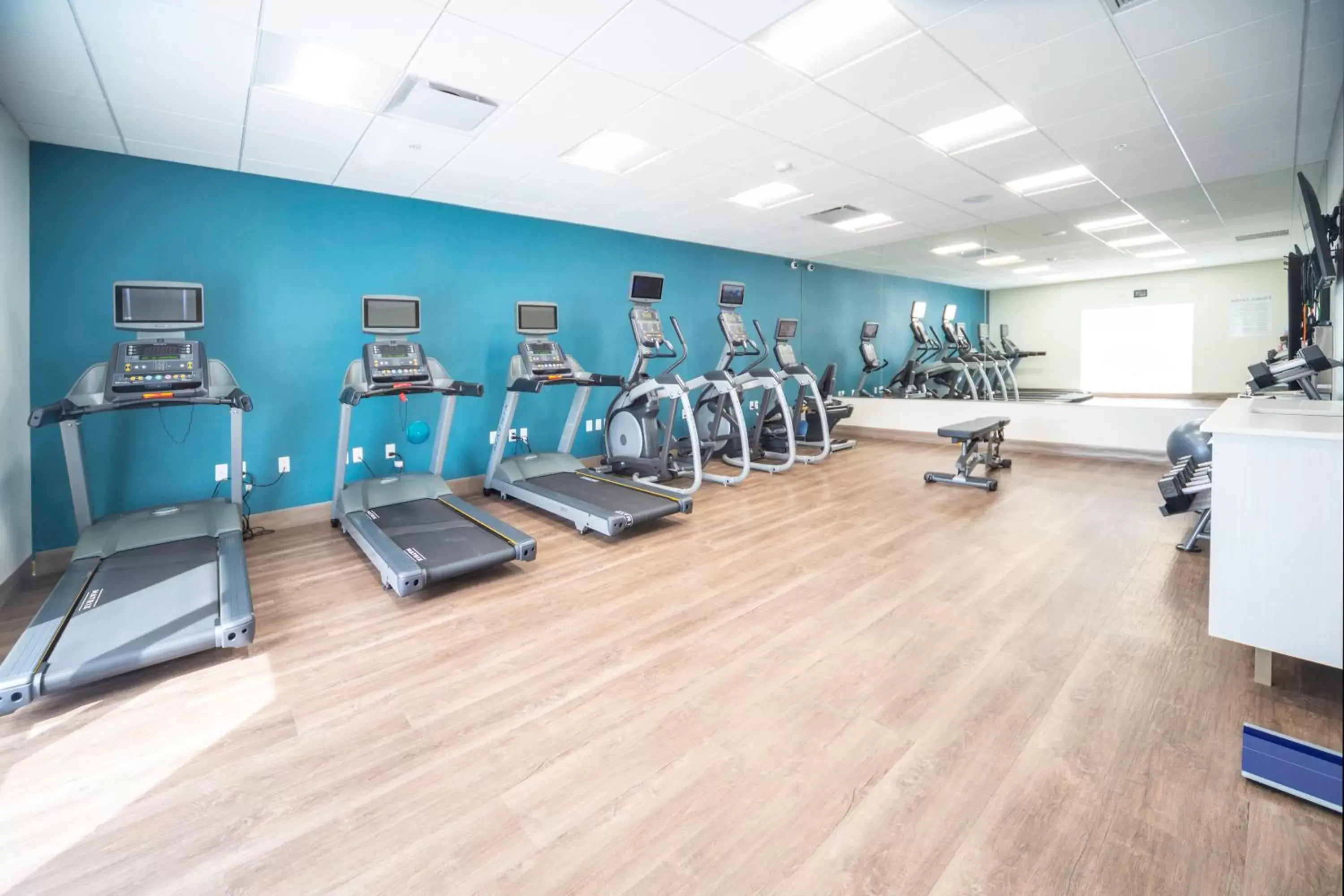Fitness centre/facilities, Fitness Center/Facilities in Holiday Inn Express & Suites - Fort Myers Airport, an IHG Hotel