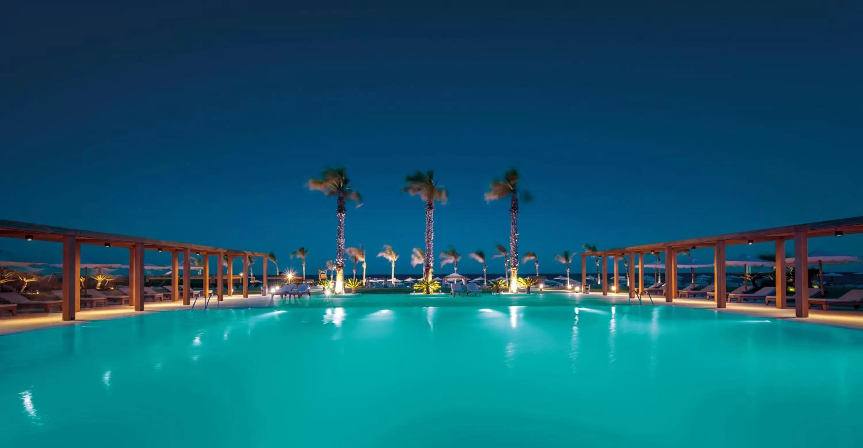 Swimming pool in Mitsis Selection Alila