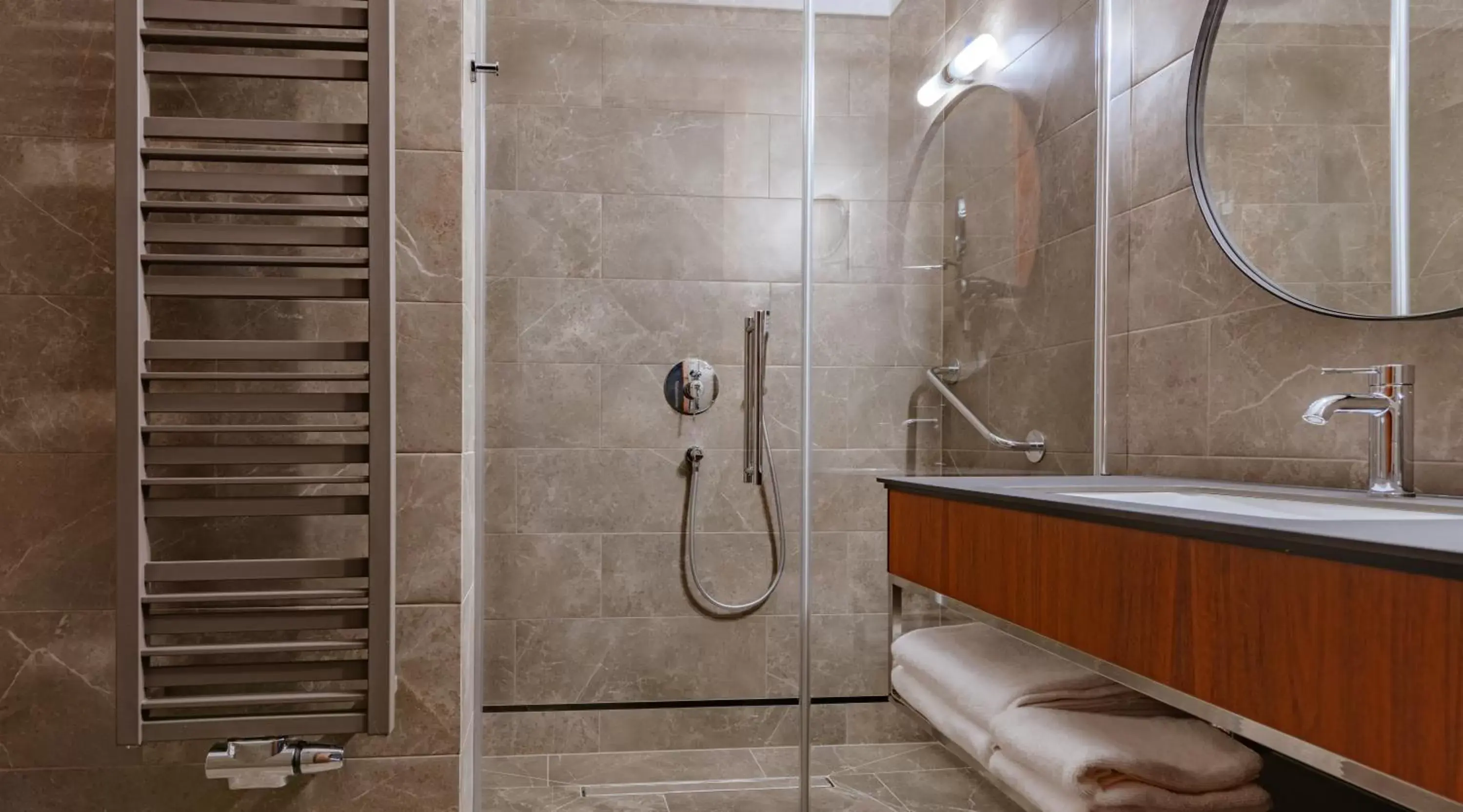 Shower, Bathroom in Radisson Hotel & Suites, Gdansk