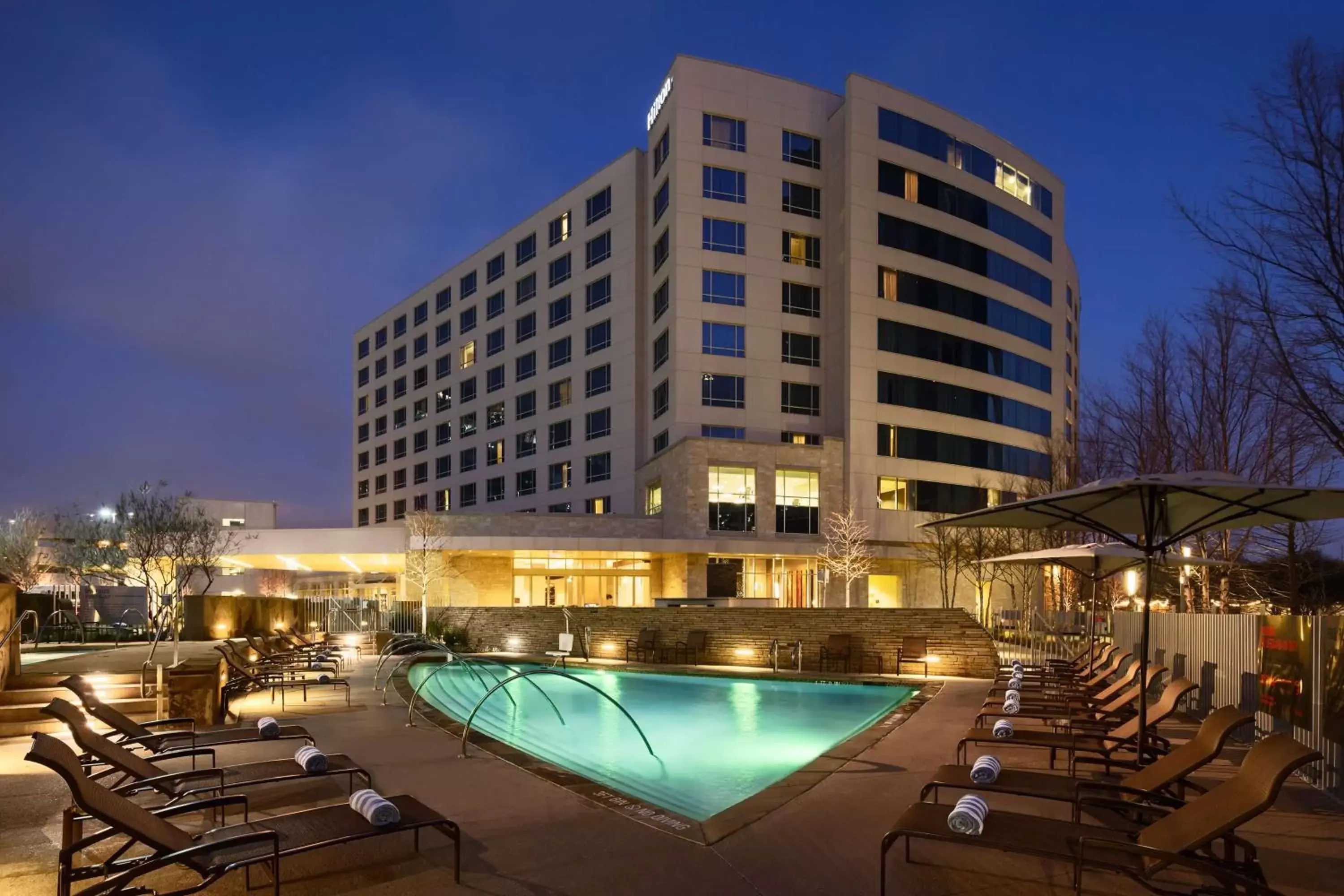 Pool view, Swimming Pool in Hilton Dallas/Plano Granite Park