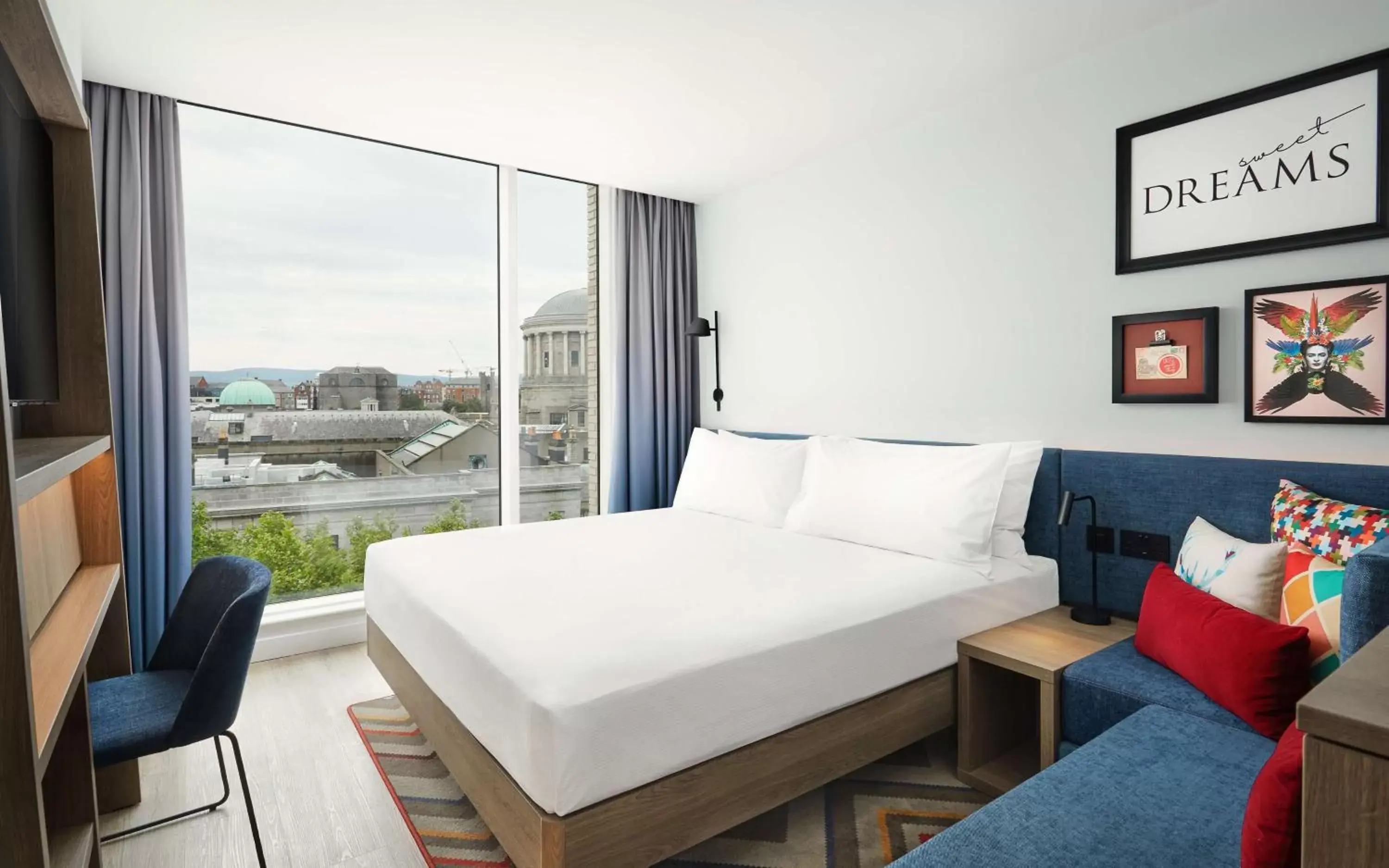 Bedroom in Hampton By Hilton Dublin City Centre