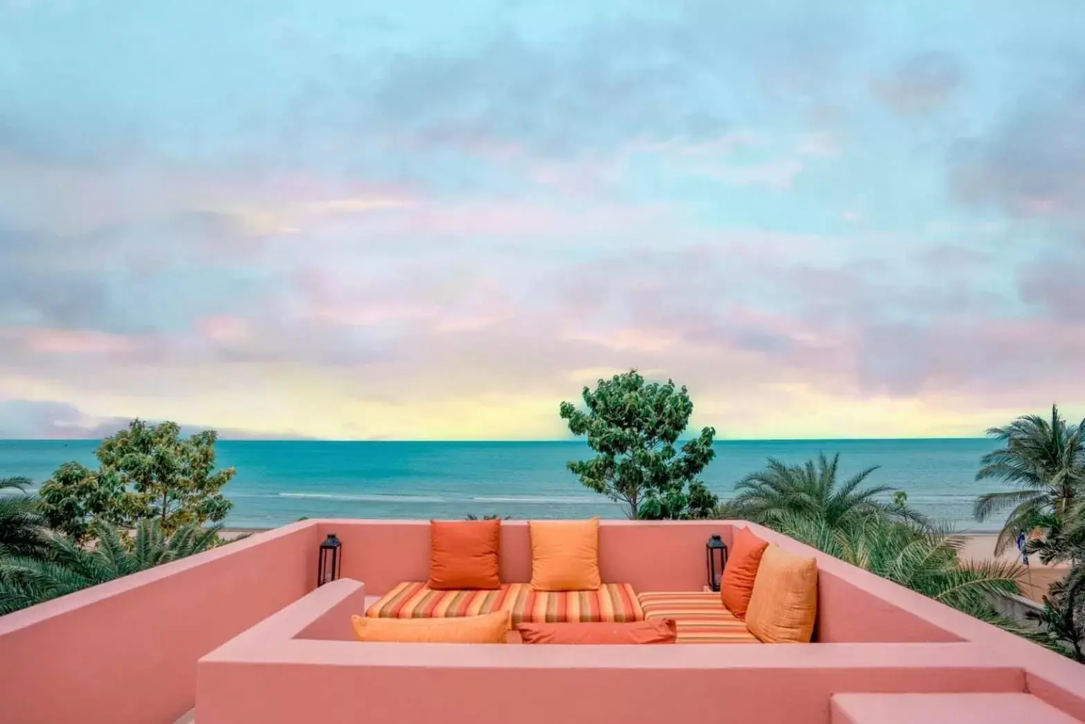 Seating area, Sea View in Villa Maroc Resort