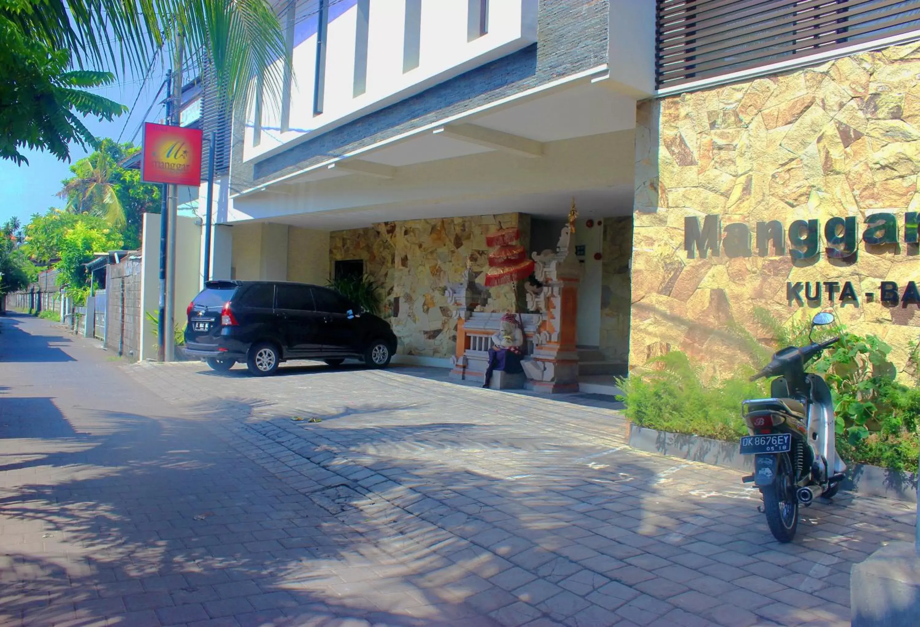 Facade/entrance in Manggar Indonesia Hotel