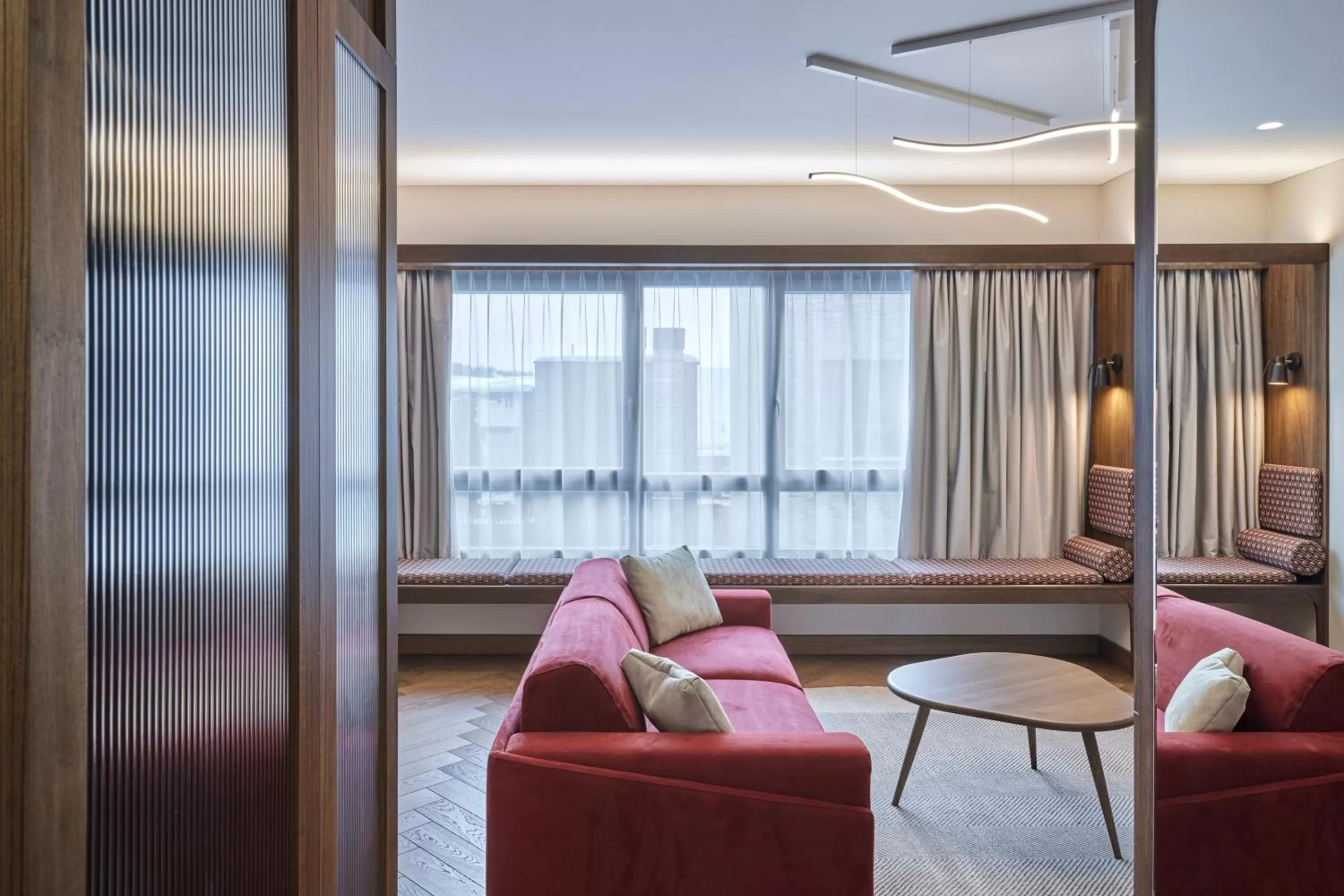 Living room in Neringa Hotel