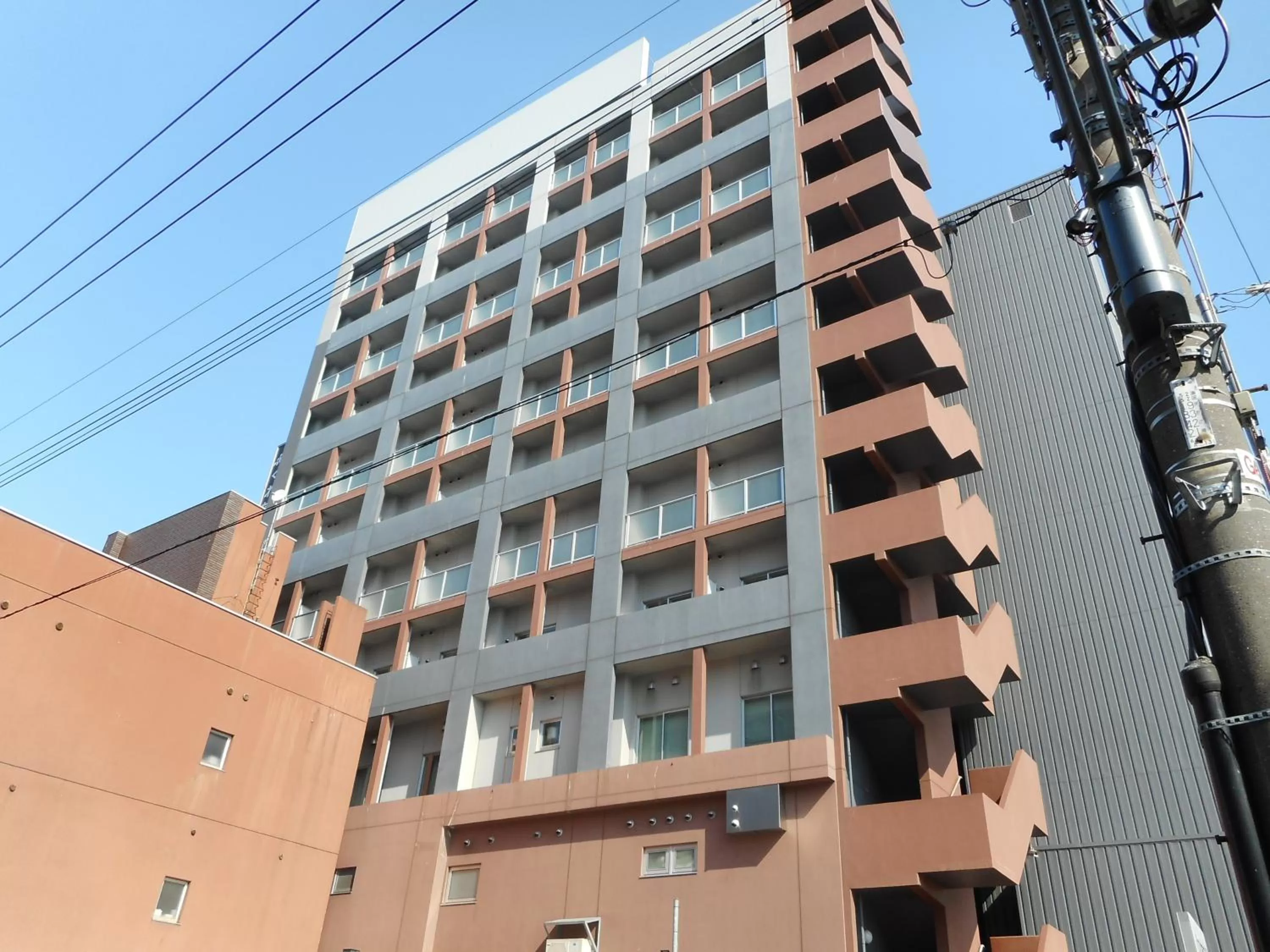 Property building in Kuretake Inn Asahikawa