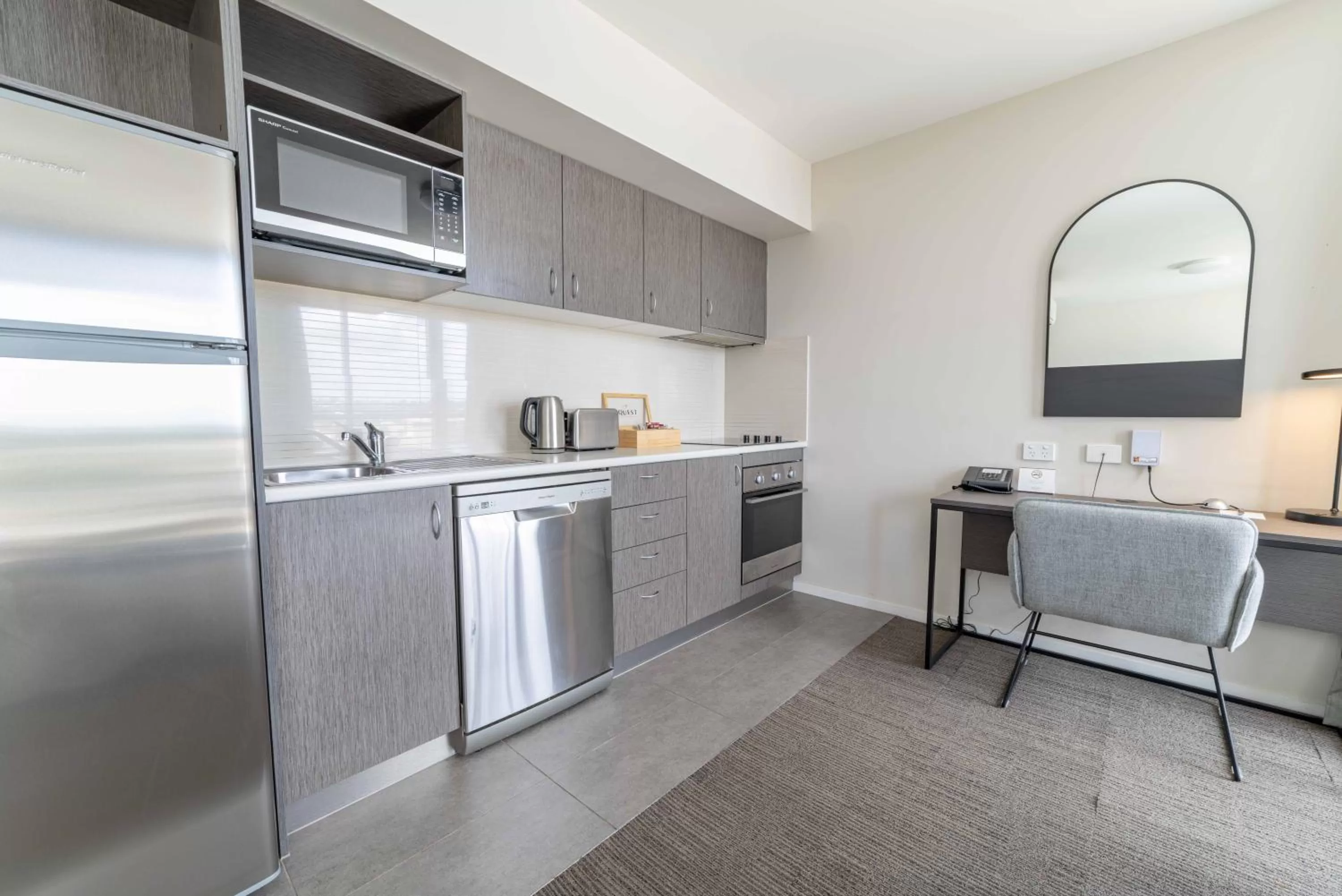 Kitchen or kitchenette in Quest Rockhampton