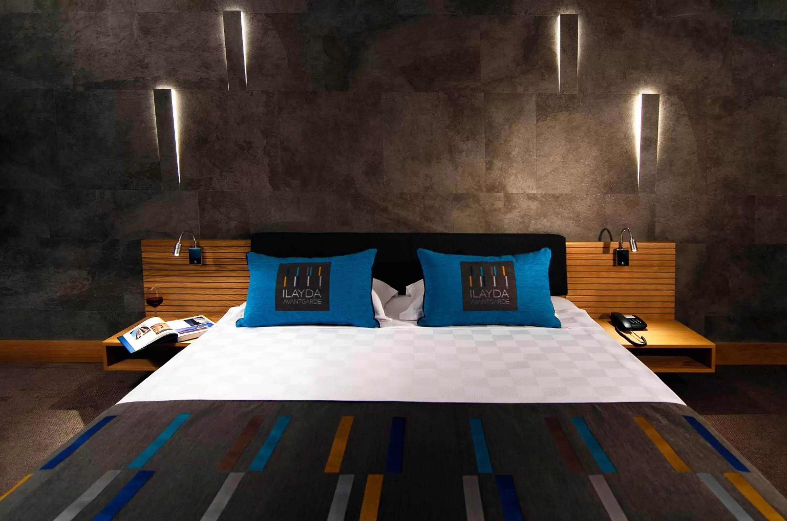 Bed in Ilayda Avantgarde Hotel