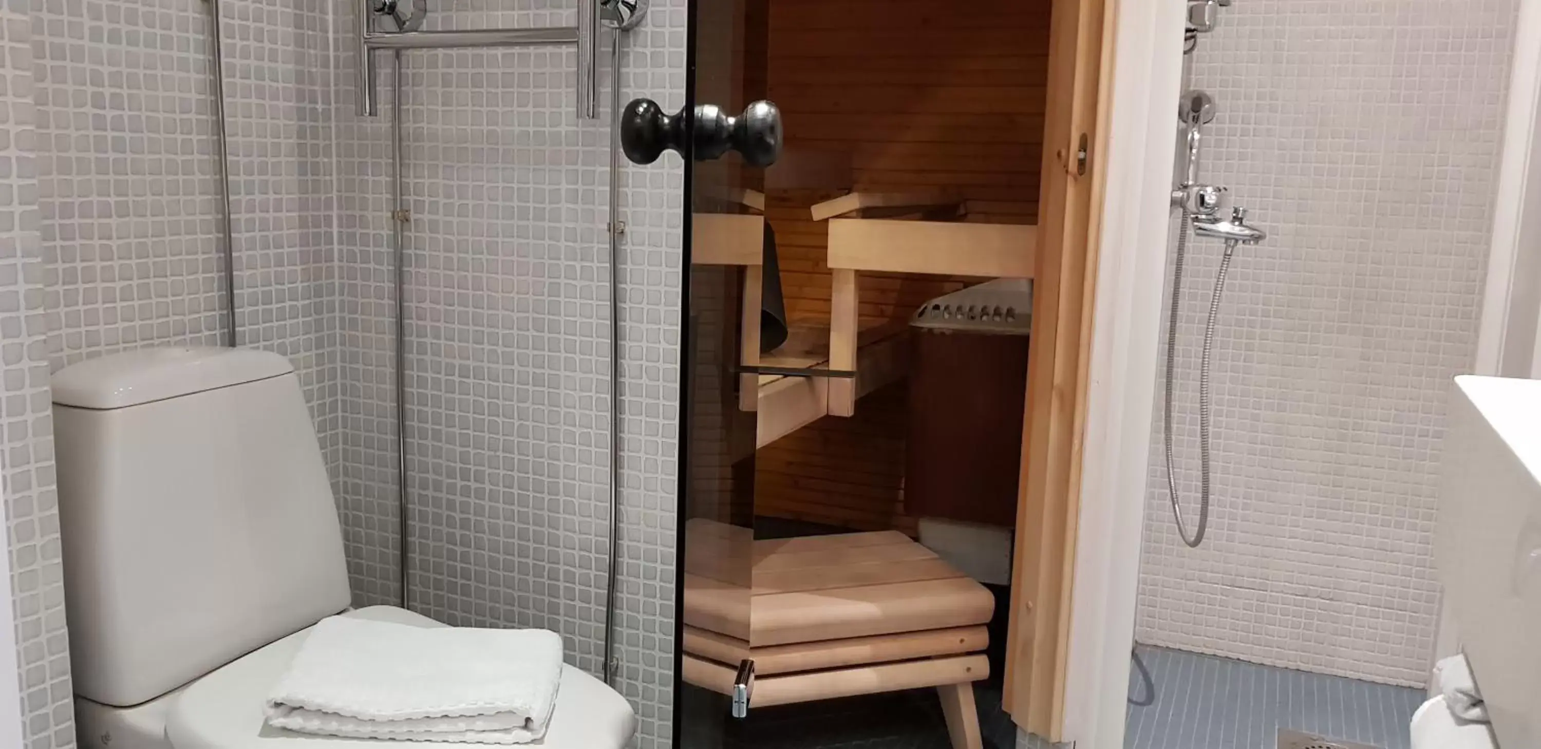 Shower, Bathroom in Best Western Hotel Apollo